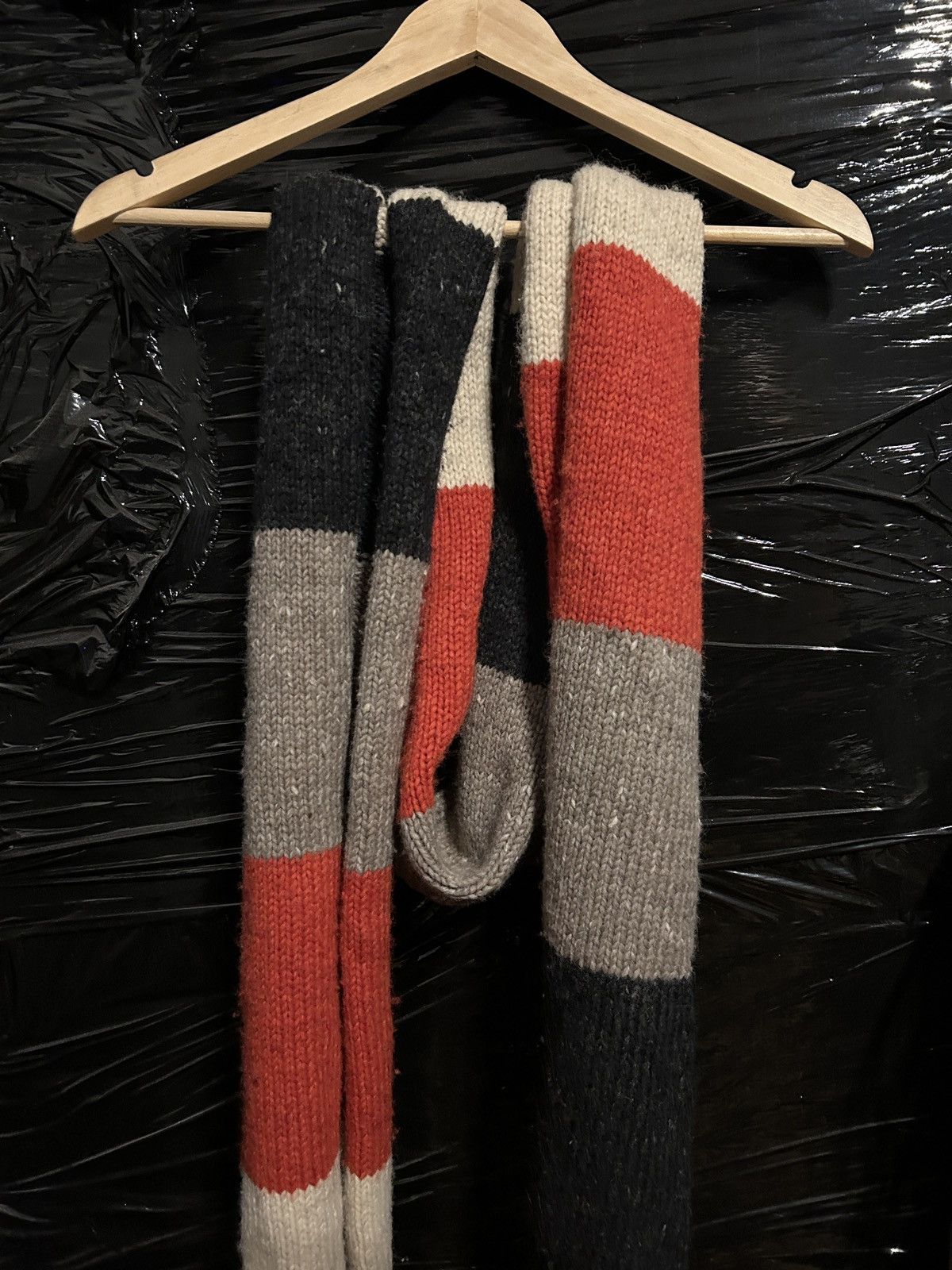 Multi Color Panel Scarf