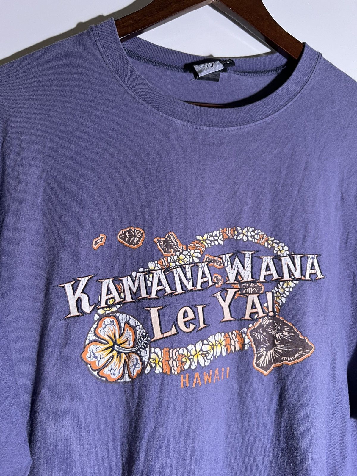 Vintage Y2K 2000’s VTG Vintage Hawaii Kamana Wana Lei Ya! Retro Tee Size US XXL / EU 58 / 5 - 3 Thumbnail