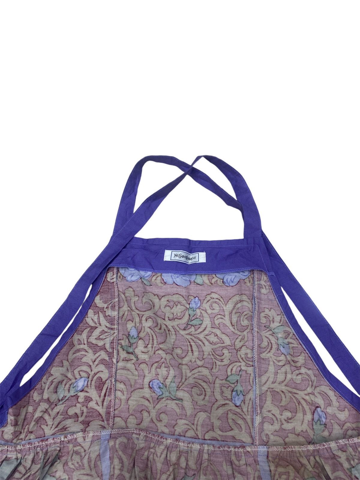 Designer × Yves Saint Laurent Luxury designer Yves Saint laurent flora Apron for kitchen Size ONE SIZE - 7 Thumbnail