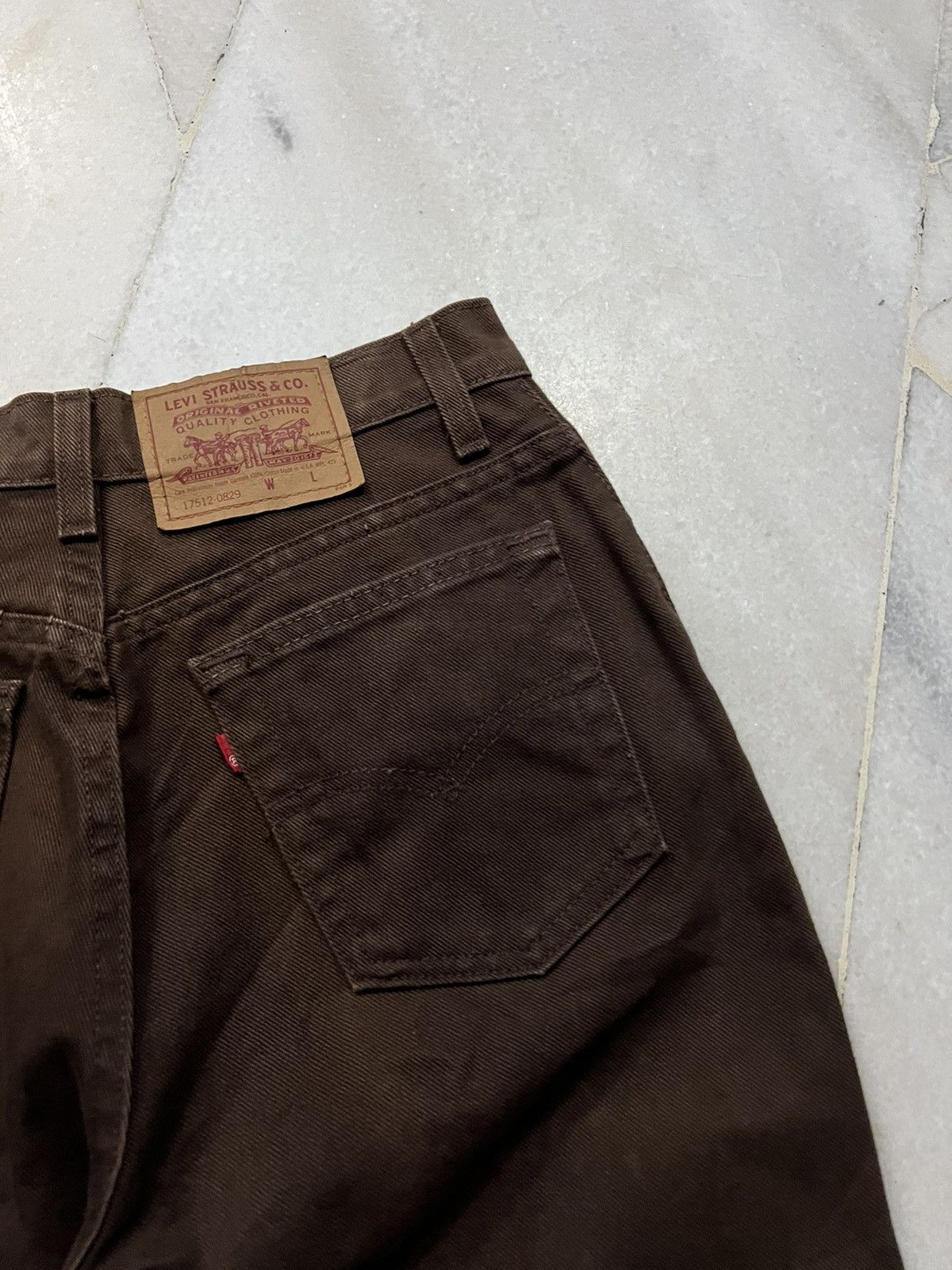 Levi's × Levi's Vintage Clothing VINTAGE 90’s LEVIS 512 SINGLE R MADE IN USA JEANS Size US 28 / EU 44 - 12 Thumbnail