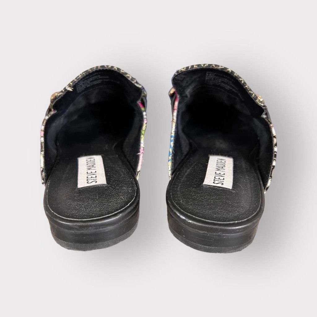 Steve Madden Steve Madden Womens 5.5 Kera Elephant Mules Embellished Flat Size US 5.5 / IT 35.5 - 4 Thumbnail