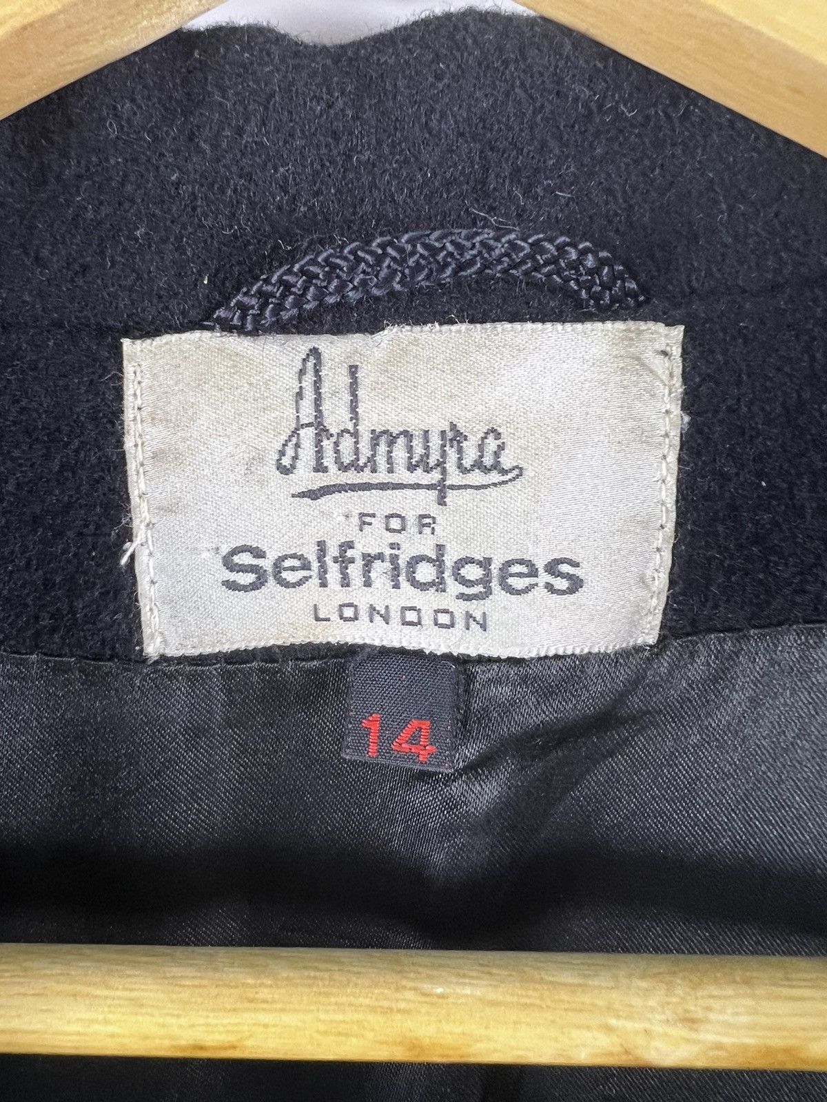Japanese Brand 🔥 DOUBLE BREASTED LONG ADMYRA FOR SELFRIDGES Size US M / EU 48-50 / 2 - 8 Thumbnail