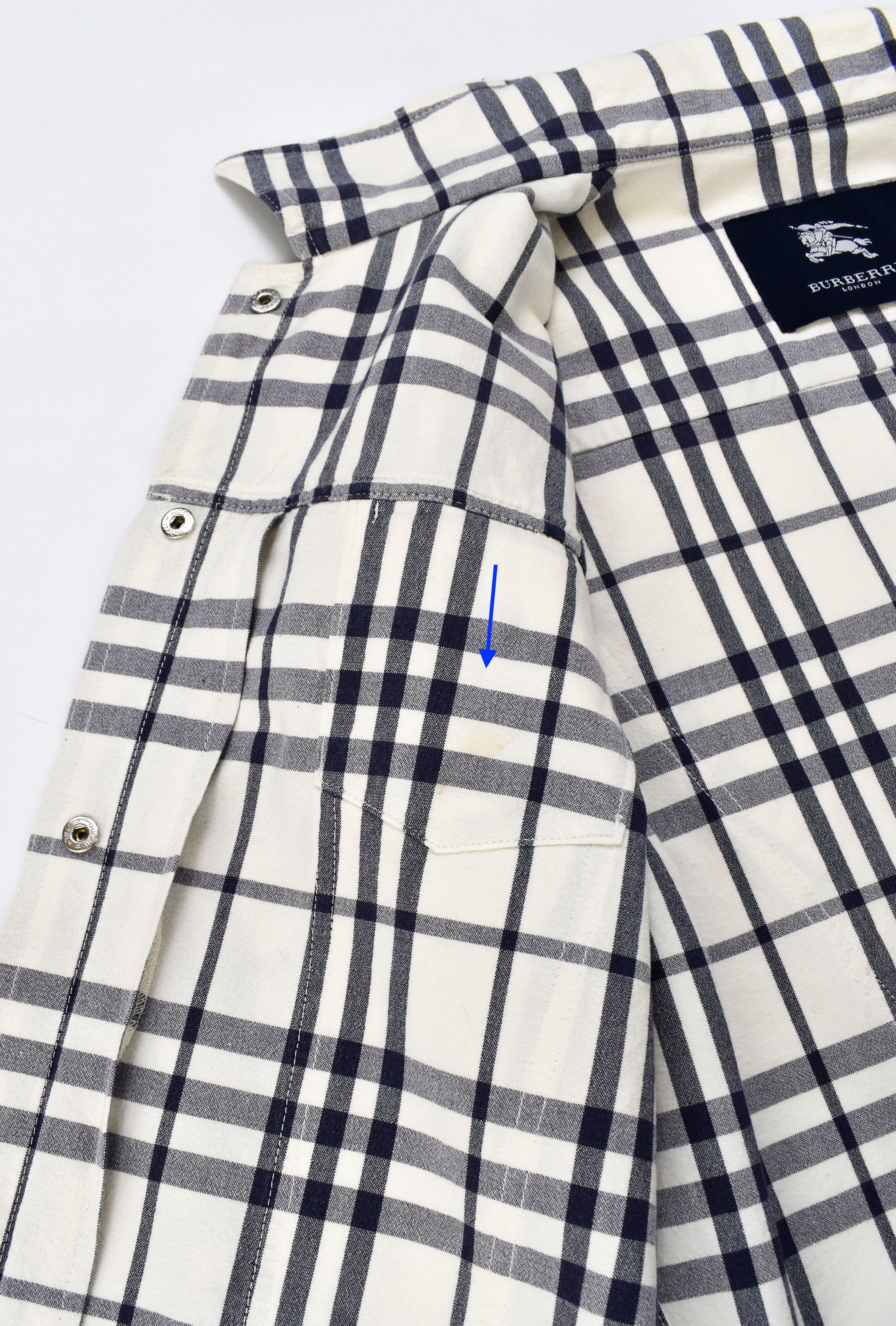 Burberry BURBERRY Vintage Full Nova Check Cotton Coat Jacket 44IT Size XL / US 12-14 / IT 48-50 - 13 Thumbnail