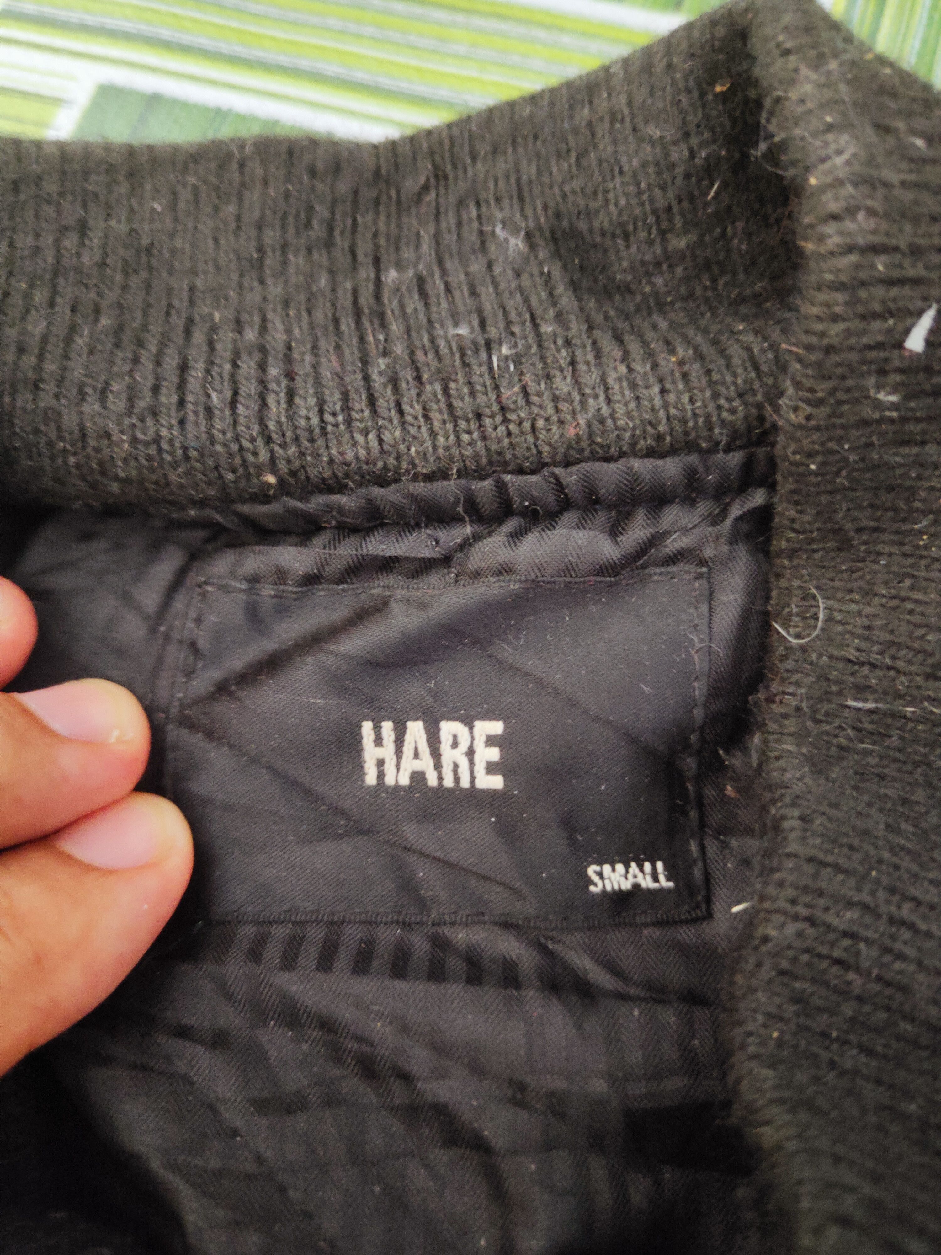 HARE × Japanese Brand Hare Navy Black Leather Jackets #W666 Size US S / EU 44-46 / 1 - 11 Thumbnail