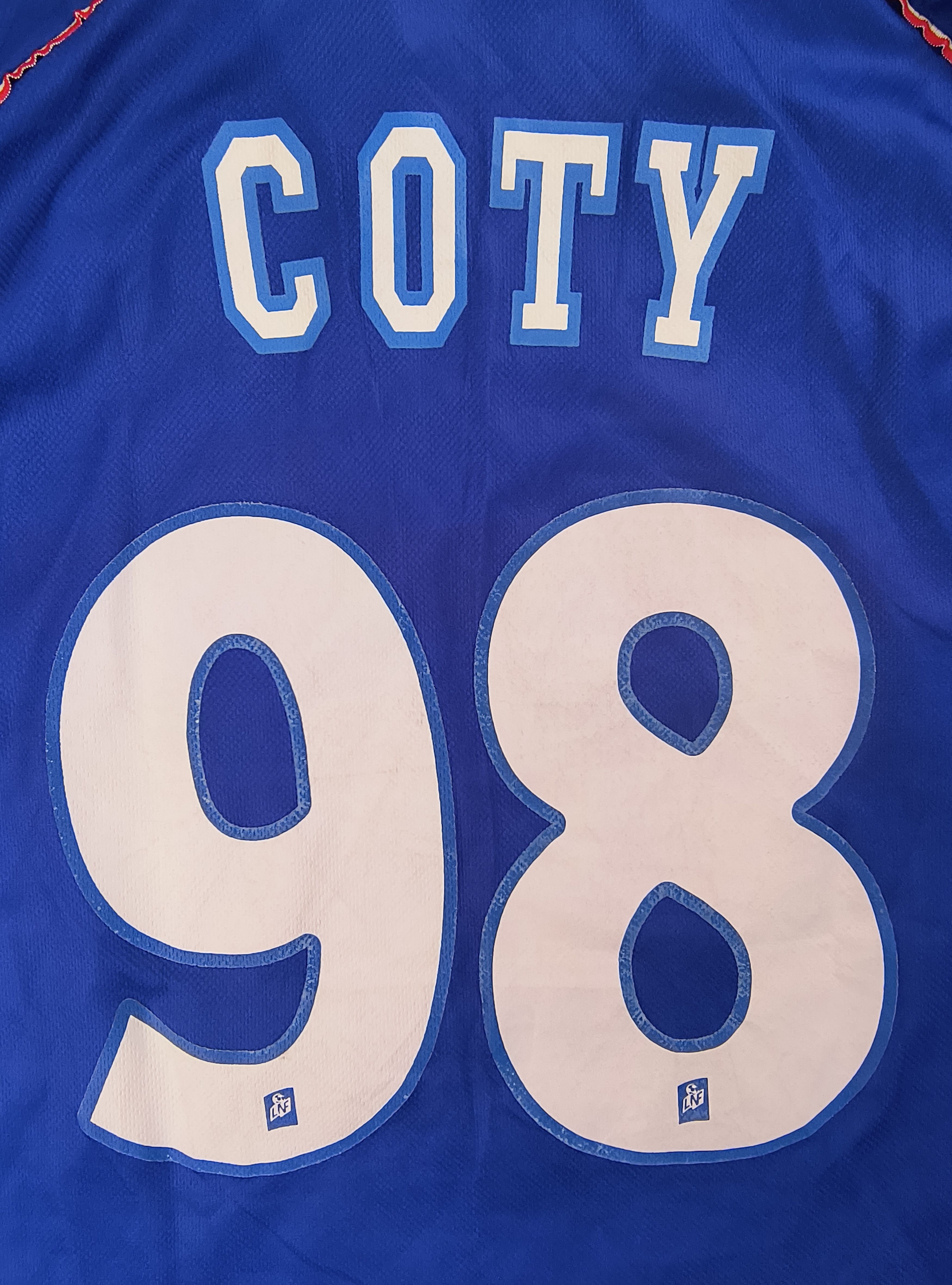 Adidas Vintage Adidas France champions of the year 1998 home jersey Size US L / EU 52-54 / 3 - 8 Thumbnail