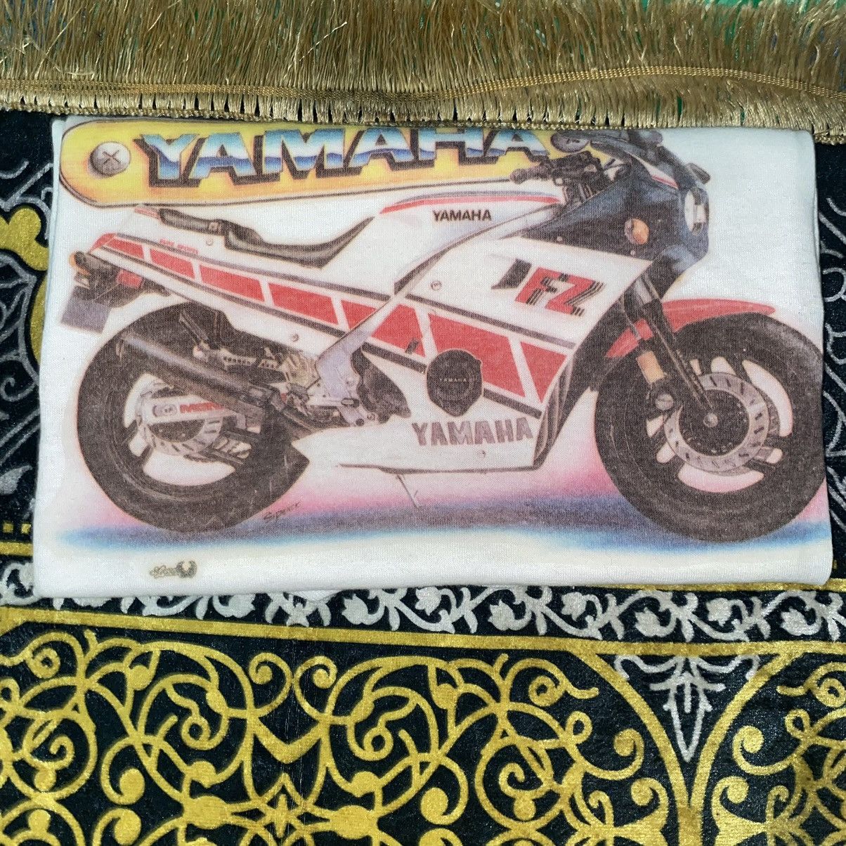 Vintage Vintage Rare Yamaha FZR Motorcycle T-Shirt | Single Stitch | Size US L / EU 52-54 / 3 - 2 Thumbnail