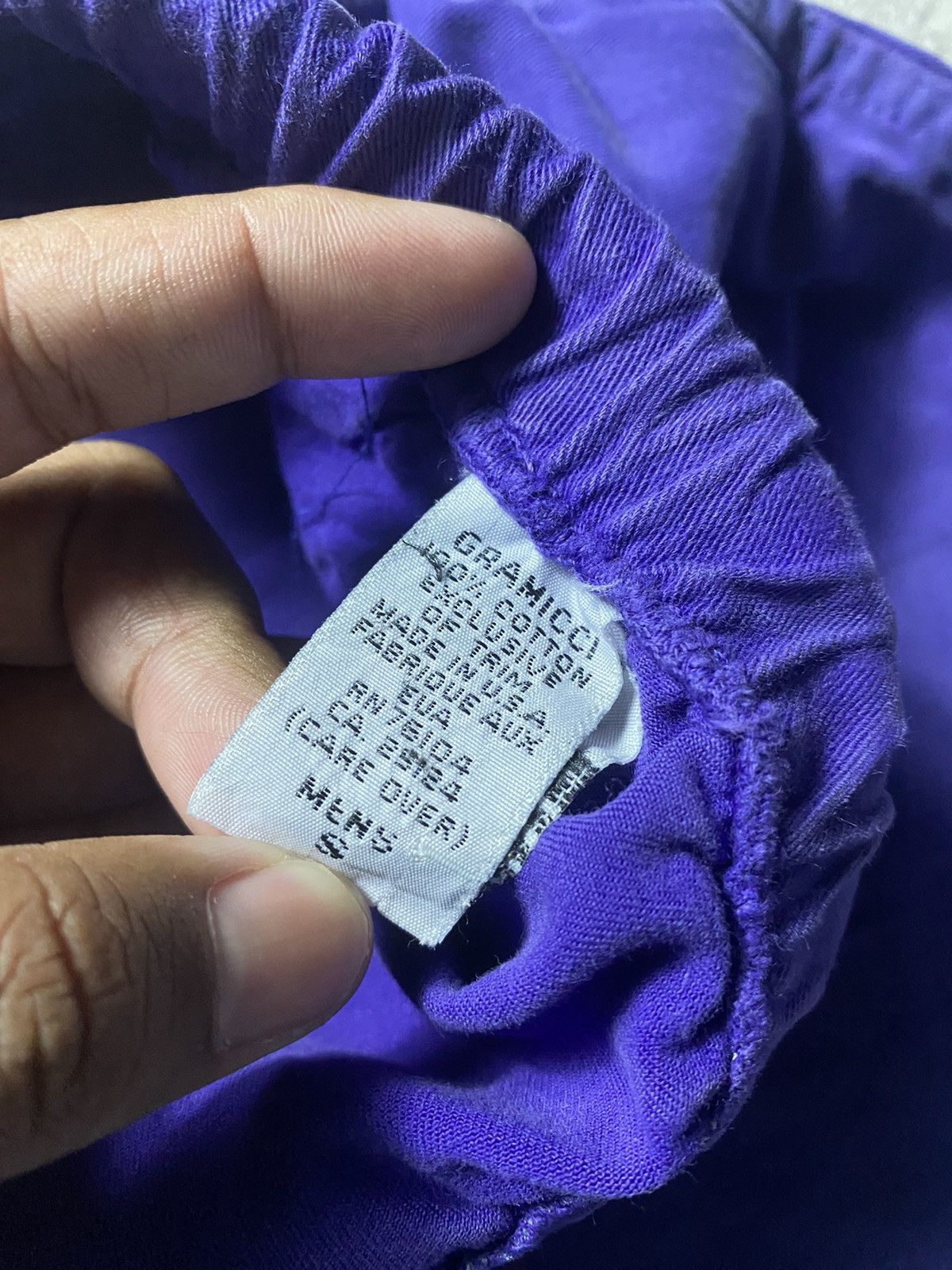 Gramicci Vintage Gramicci Purple Short Pants Size US 35 - 3 Thumbnail