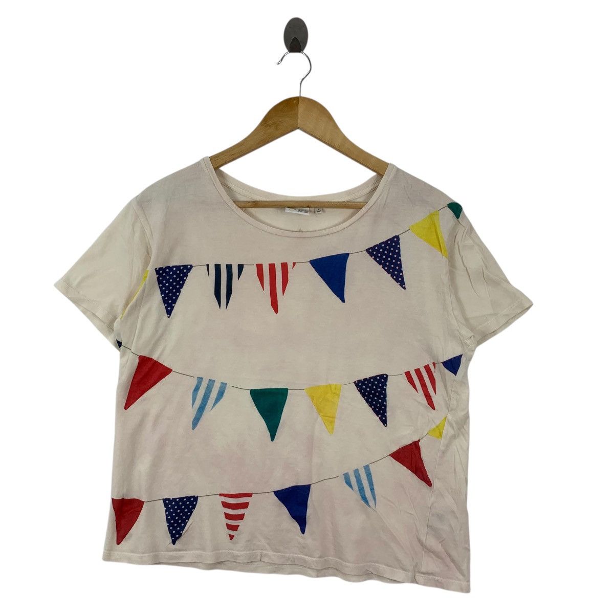 Uniqlo UNIQLO x E.M JAPAN Happy Project 2013 Collection Tee Shirt Size L / US 10 / IT 46 - 4 Thumbnail