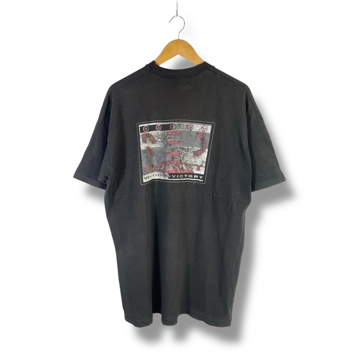 The Game Vintage 1993 Red Planet Virtual World Arcade Promo Tshirt Size US XXL / EU 58 / 5 - 1 Thumbnail