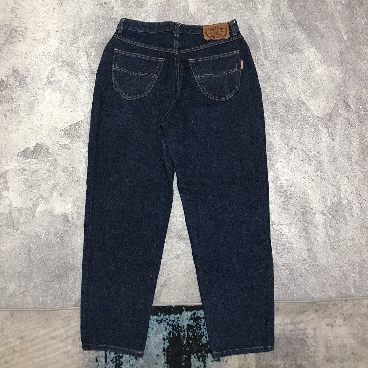 Japanese Brand × Vintage Edwin something ballon jeans baggy vtg Size 35" - 3 Thumbnail