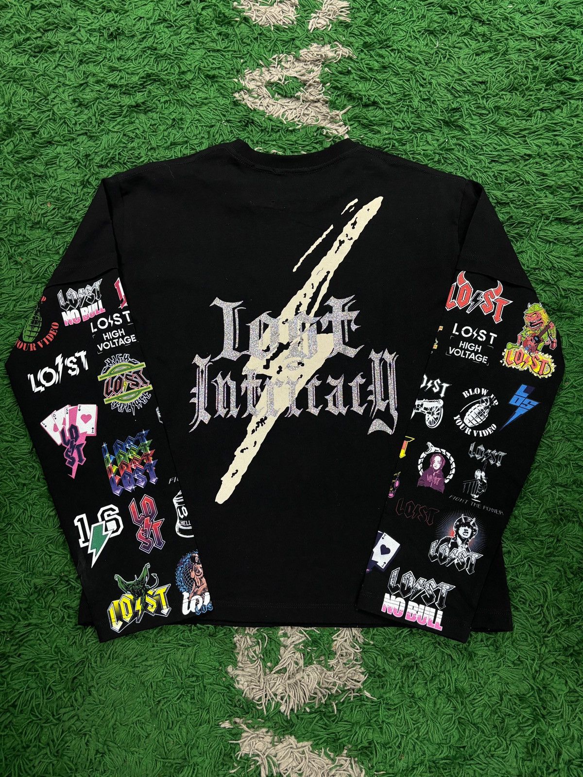 LOST INTRICACY Lost Intricacy Multi Logo L/S long Sleeve medium Size US M / EU 48-50 / 2 - 2 Thumbnail
