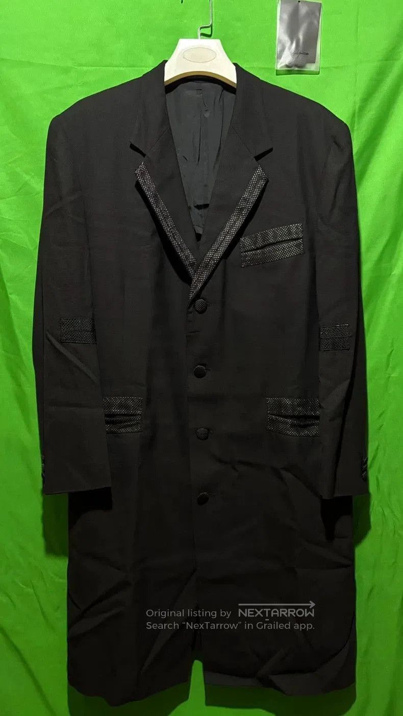 Yohji Yamamoto Yohji Yamamoto 03ss Silk Belt Coat. Size US S / EU 44-46 / 1 - 1 Thumbnail