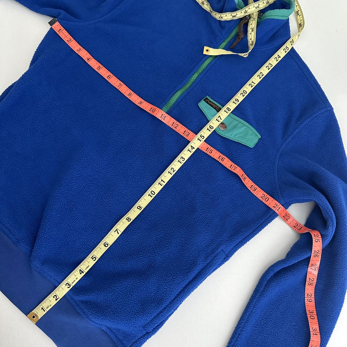 Polo Ralph Lauren Polo Ralph Lauren Blue Fleece Pullover HalfZip Sweater Small Size US S / EU 44-46 / 1 - 7 Thumbnail