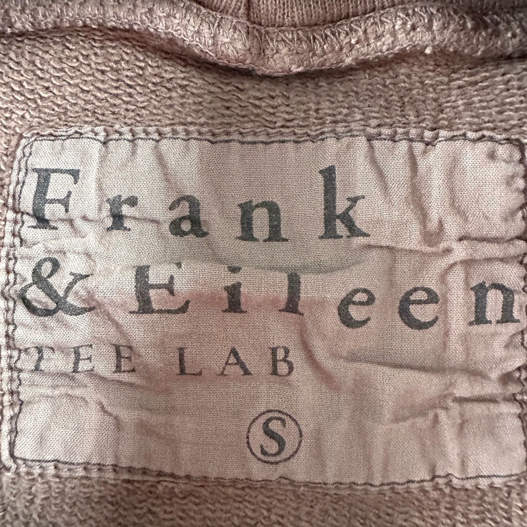 Frank & Eileen Frank & Eileen Tee Lab Hoodie Womens S Taupe Distressed Raw Edge Pullover Frayed Size S / US 4 / IT 40 - 4 Thumbnail