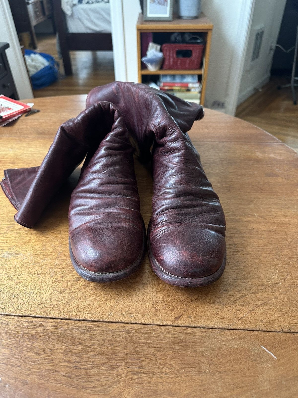 Guidi Guidi 989 in Maroon Horsehide Size US 10.5 / EU 43-44 - 2 Thumbnail