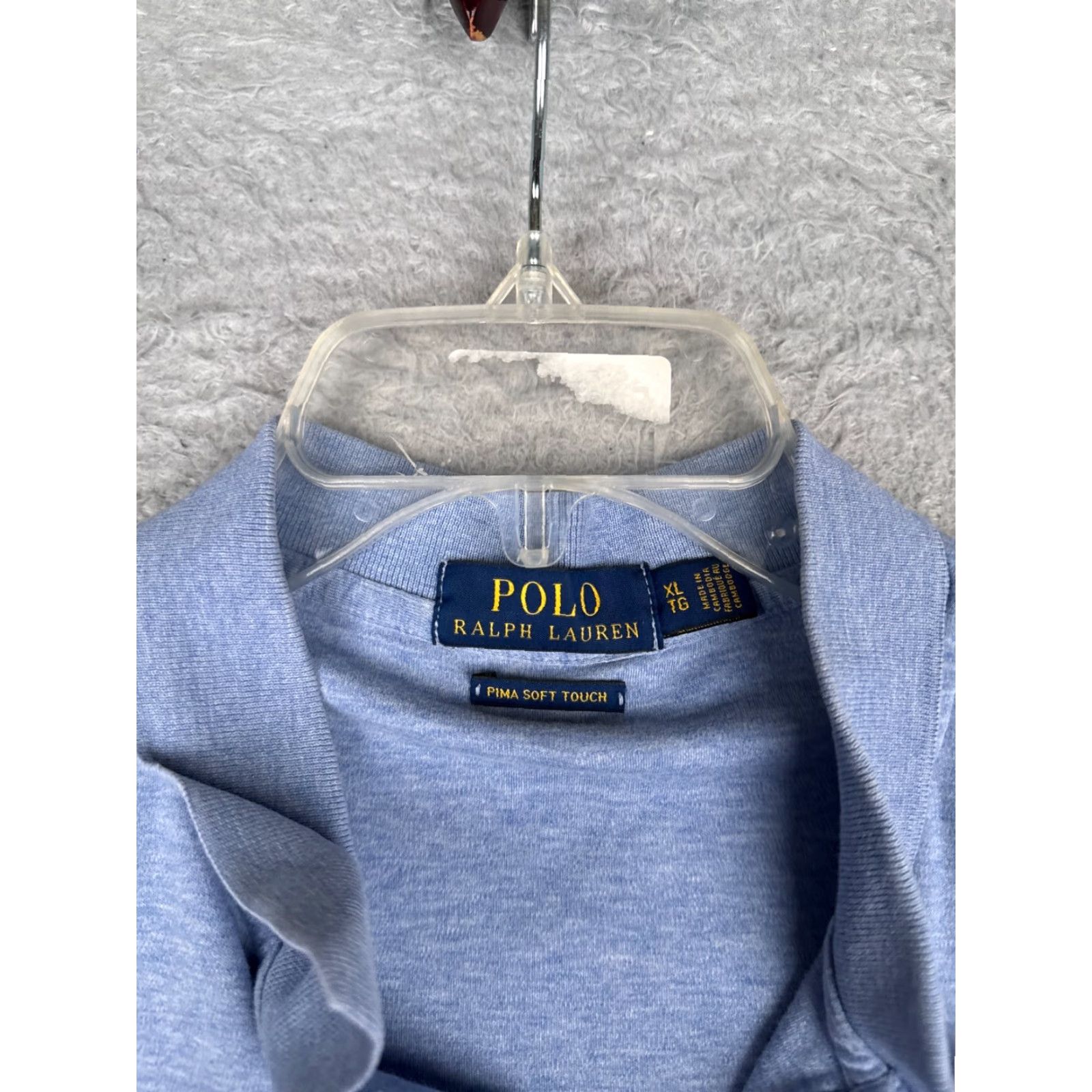 Ralph Lauren Polo Ralph Lauren Polo Shirt Men XL Blue Golf 100% Cotton Golfer Short Sleeve Shirt Size US XL / EU 56 / 4 - 7 Thumbnail