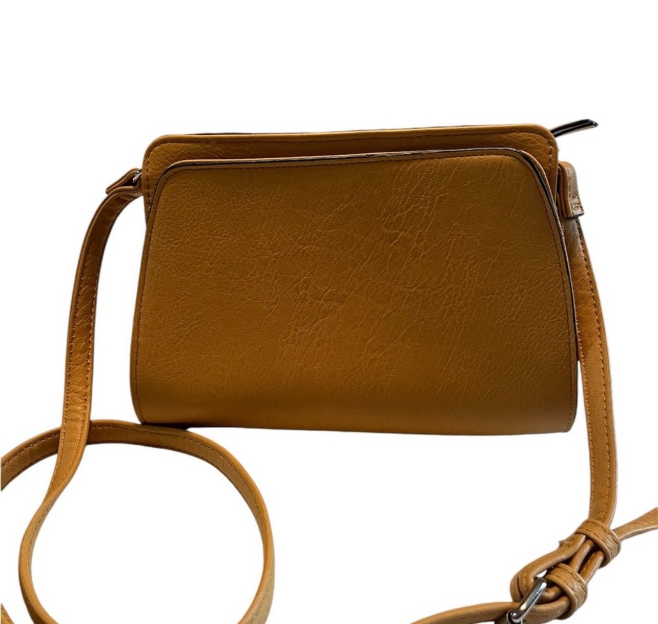 Other Enzo Angiolini Gold Multi-section Crossbody Bag Handbag Size ONE SIZE - 10 Thumbnail