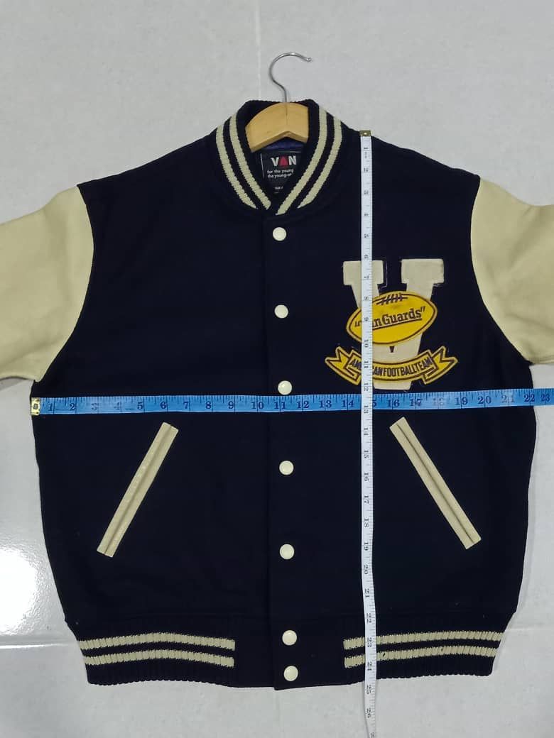 Vintage VINTAGE VAN JAC VAN GUARDS VARSITY MLB LEATHER JACKET Size US M / EU 48-50 / 2 - 16 Thumbnail