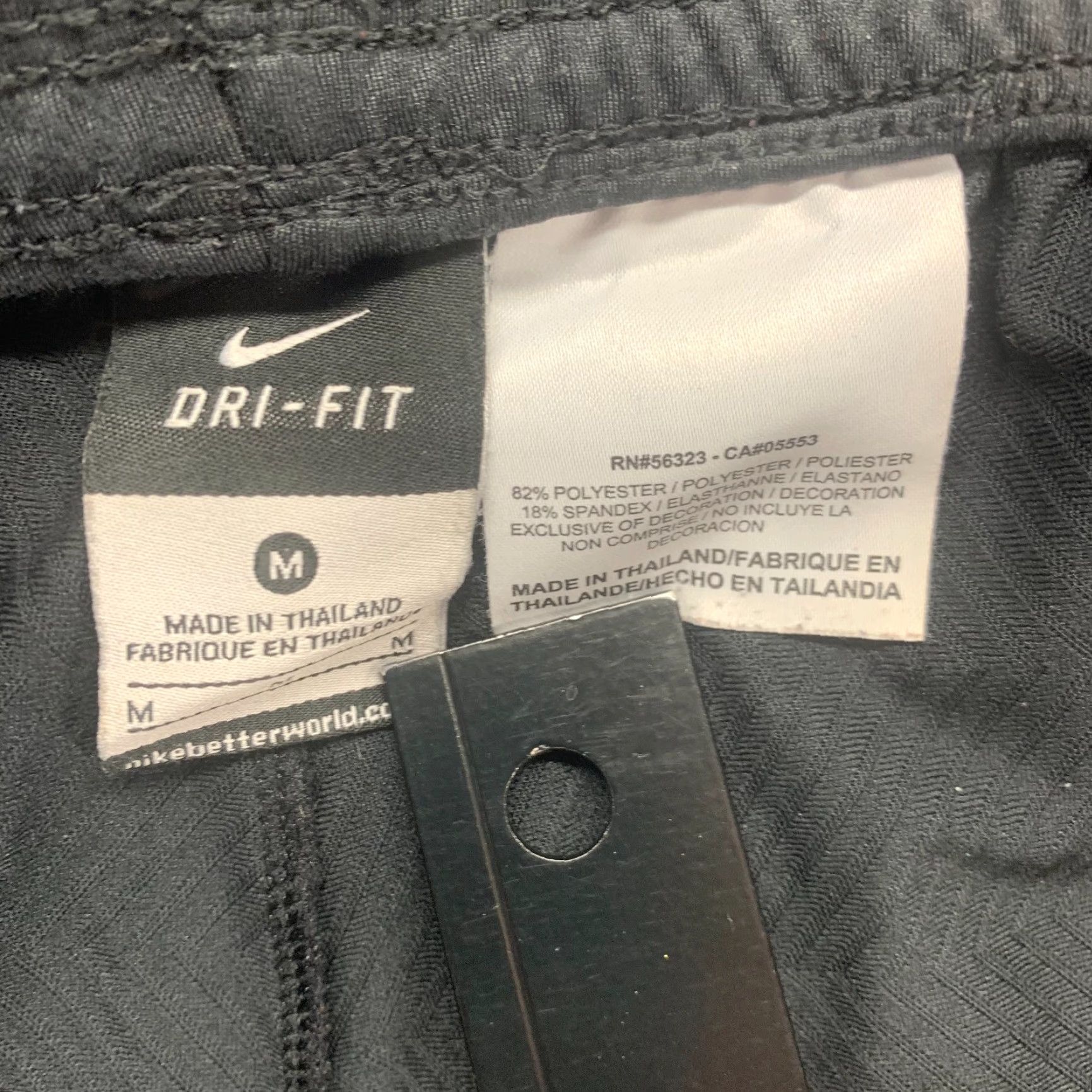 Nike Nike Shorts Women Medium Black DriFit Stretch Active Running Workout Training 32 Size 32" / US 10 / IT 46 - 6 Thumbnail