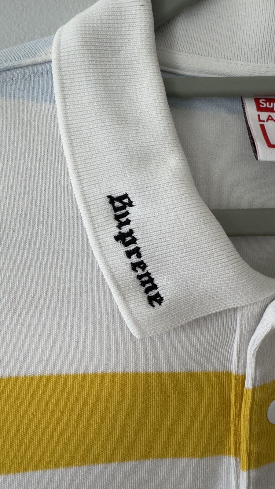 Lacoste × Supreme Supreme X Lacoste Striped Polo Size US M / EU 48-50 / 2 - 3 Thumbnail