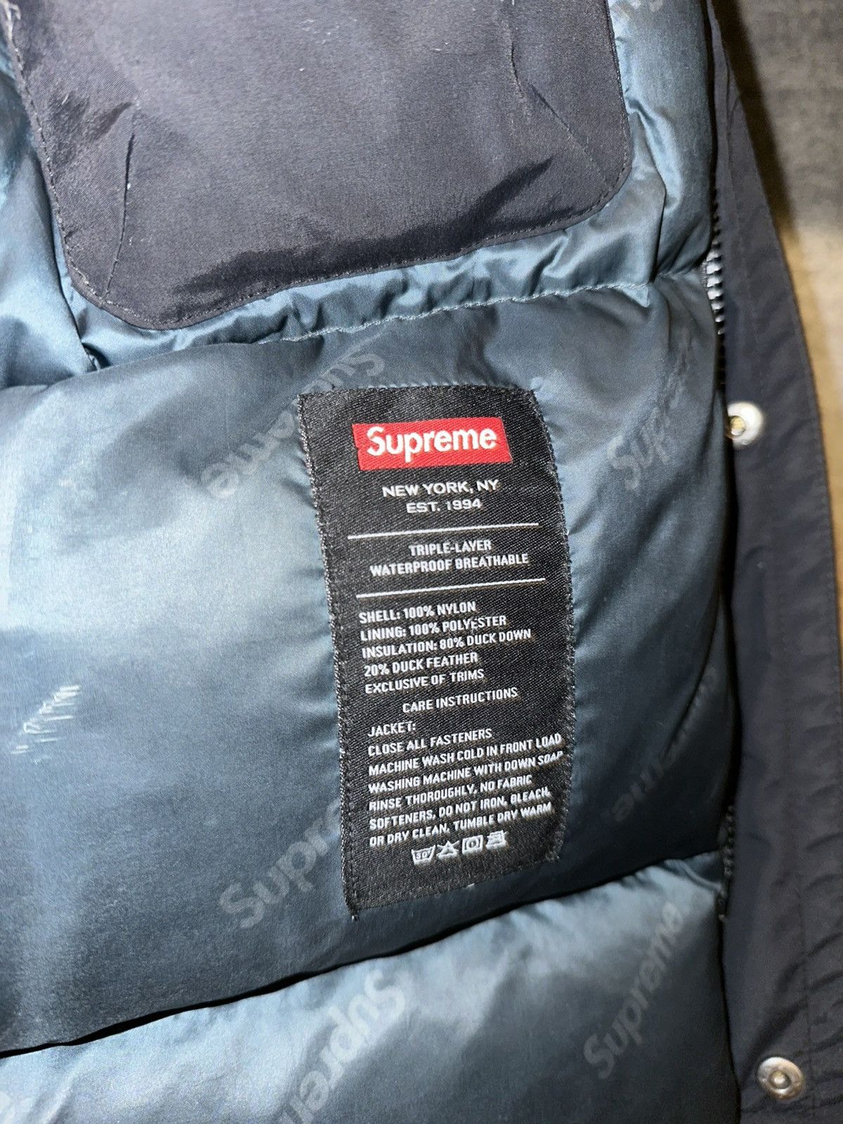 Supreme Supreme Downtown Down Parka Black L Size US L / EU 52-54 / 3 - 9 Thumbnail
