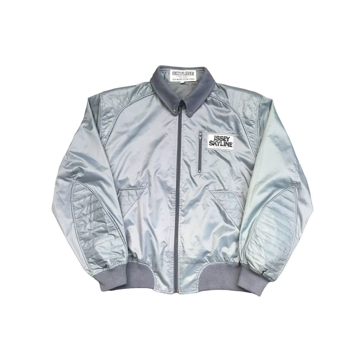 Issey Miyake Vintage 80s Skyline Issey Miyake Bombers Jacket Large Size US L / EU 52-54 / 3 - 5 Thumbnail