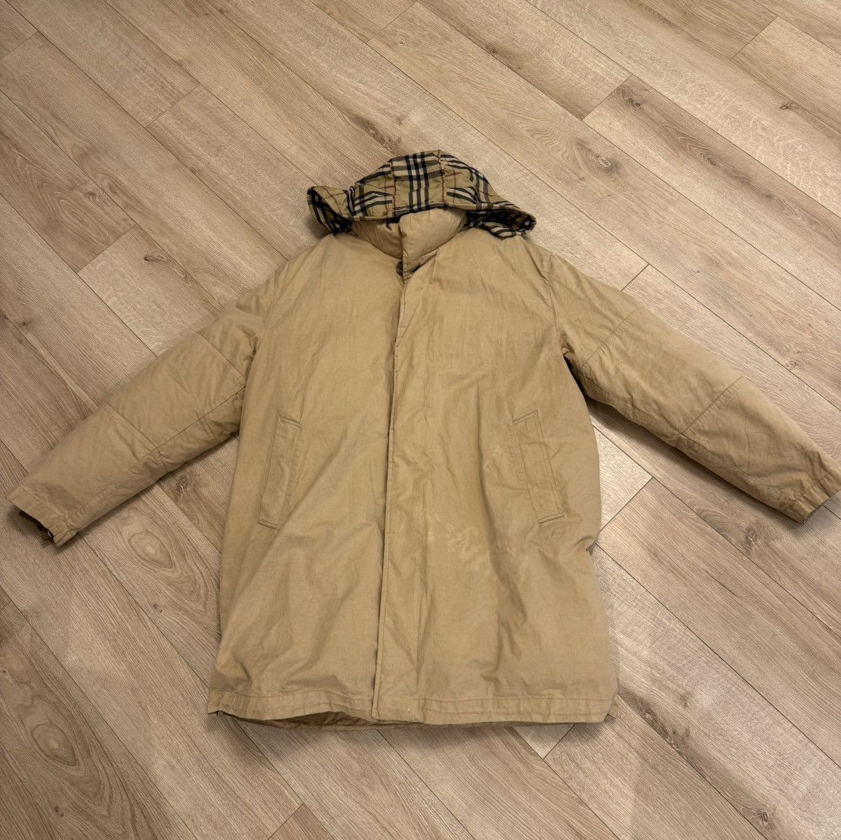 Burberry “Burberry” Winter jacket “Vintage” Size US XL / EU 56 / 4 - 2 Thumbnail