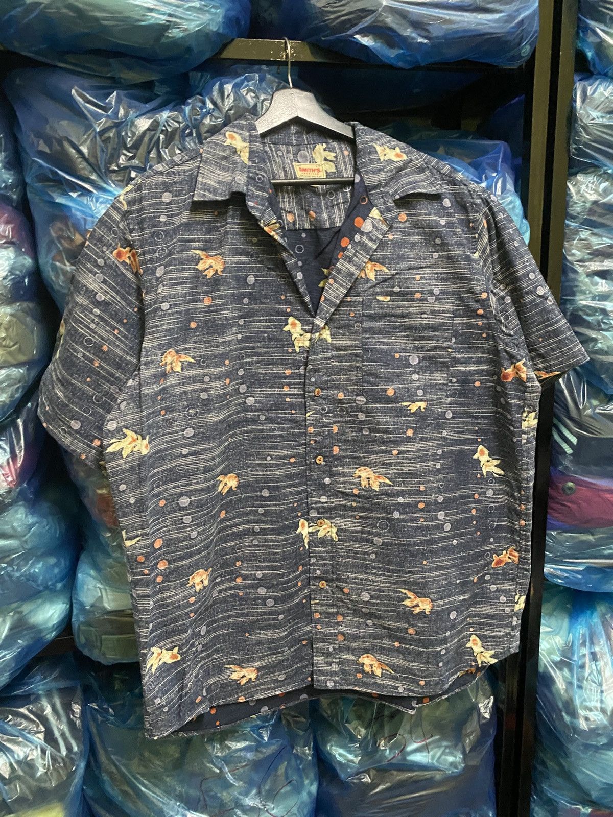 Smith's American Vintage Smith’s American Goldfish Pattern Shirt Made Japan Size US L / EU 52-54 / 3 - 5 Thumbnail