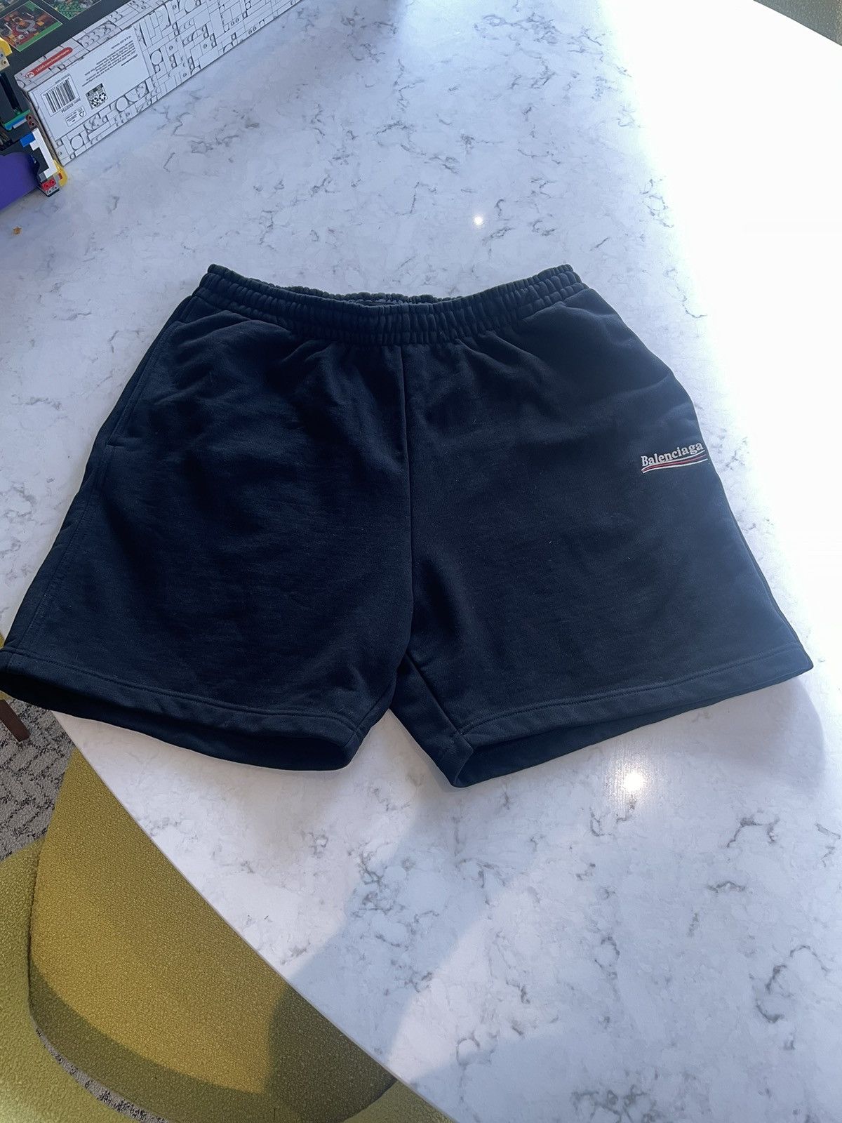 image of Balenciaga Shorts in Black, Men's (Size 33)