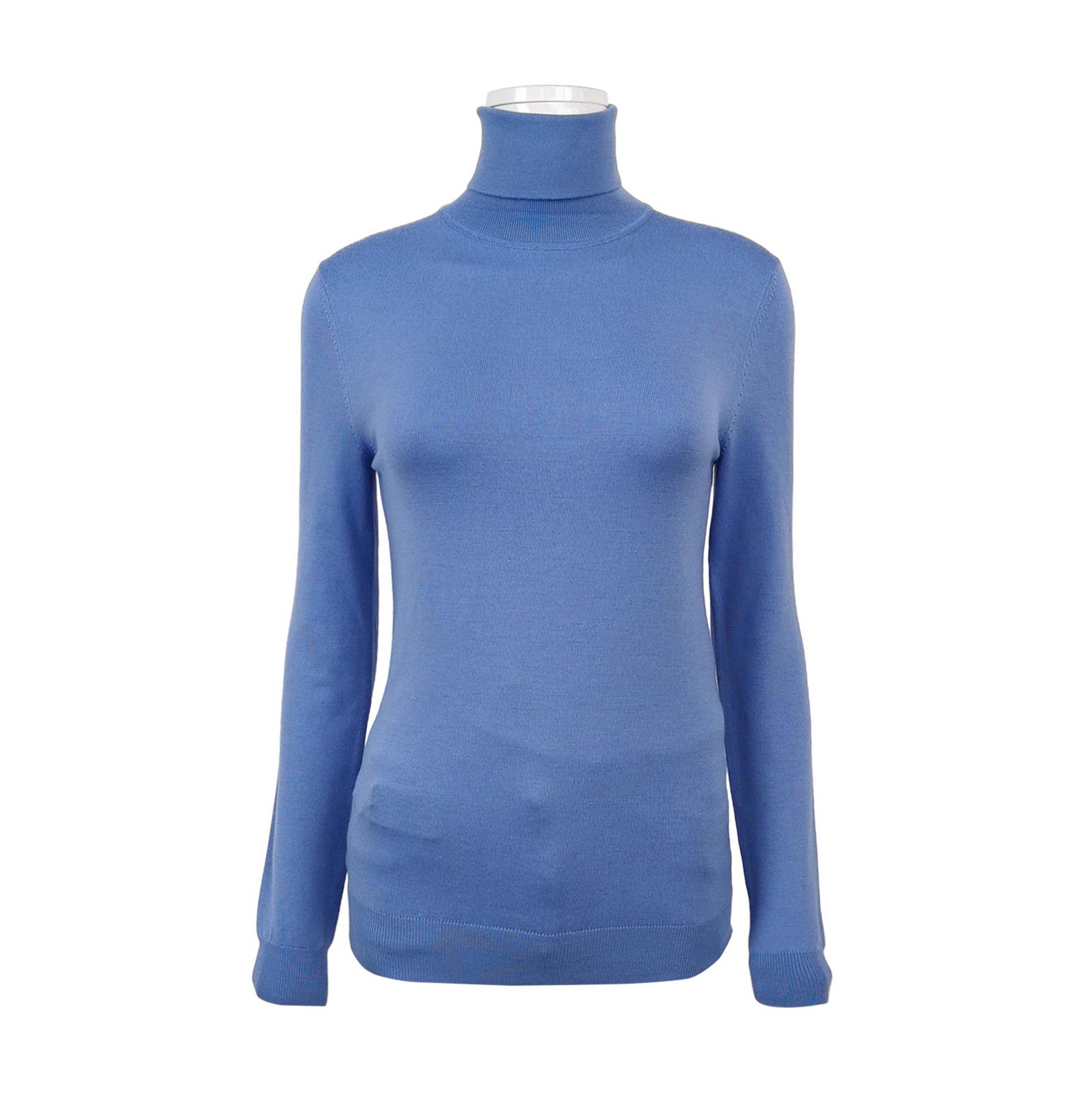 Prada Prada Wool Blend Turtleneck Sweater in Blue - dmc Size S / US 4 / IT 40 - 1 Thumbnail