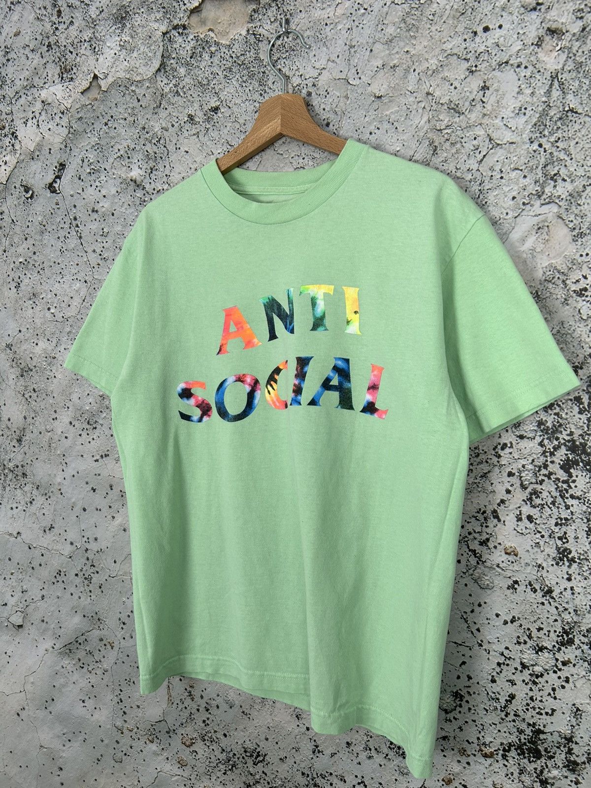 Anti Social Social Club Anti Social Social Club Green Graphic Tee Streetwear Skate Size US M / EU 48-50 / 2 - 3 Thumbnail