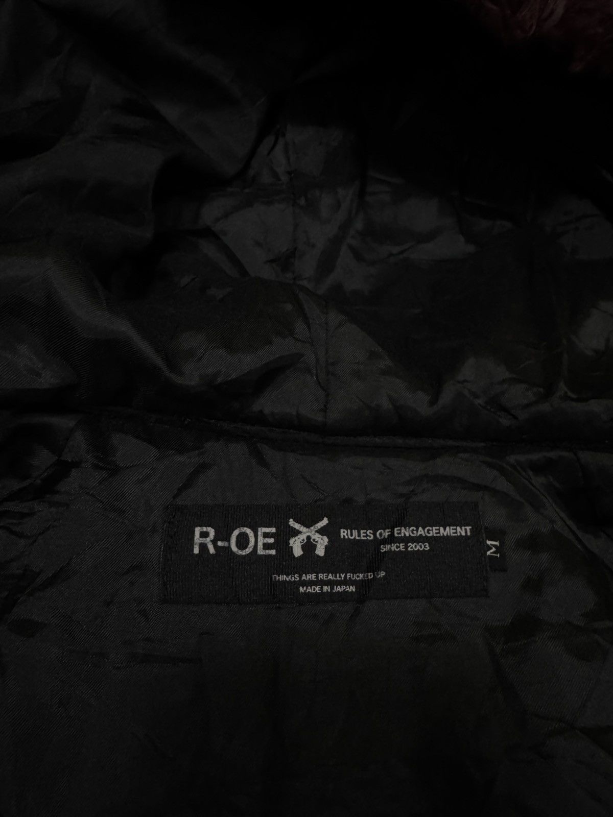 If Six Was Nine ROE Rule Of Engagement Punk Fur Hoodie Jacket Size US M / EU 48-50 / 2 - 20 Thumbnail