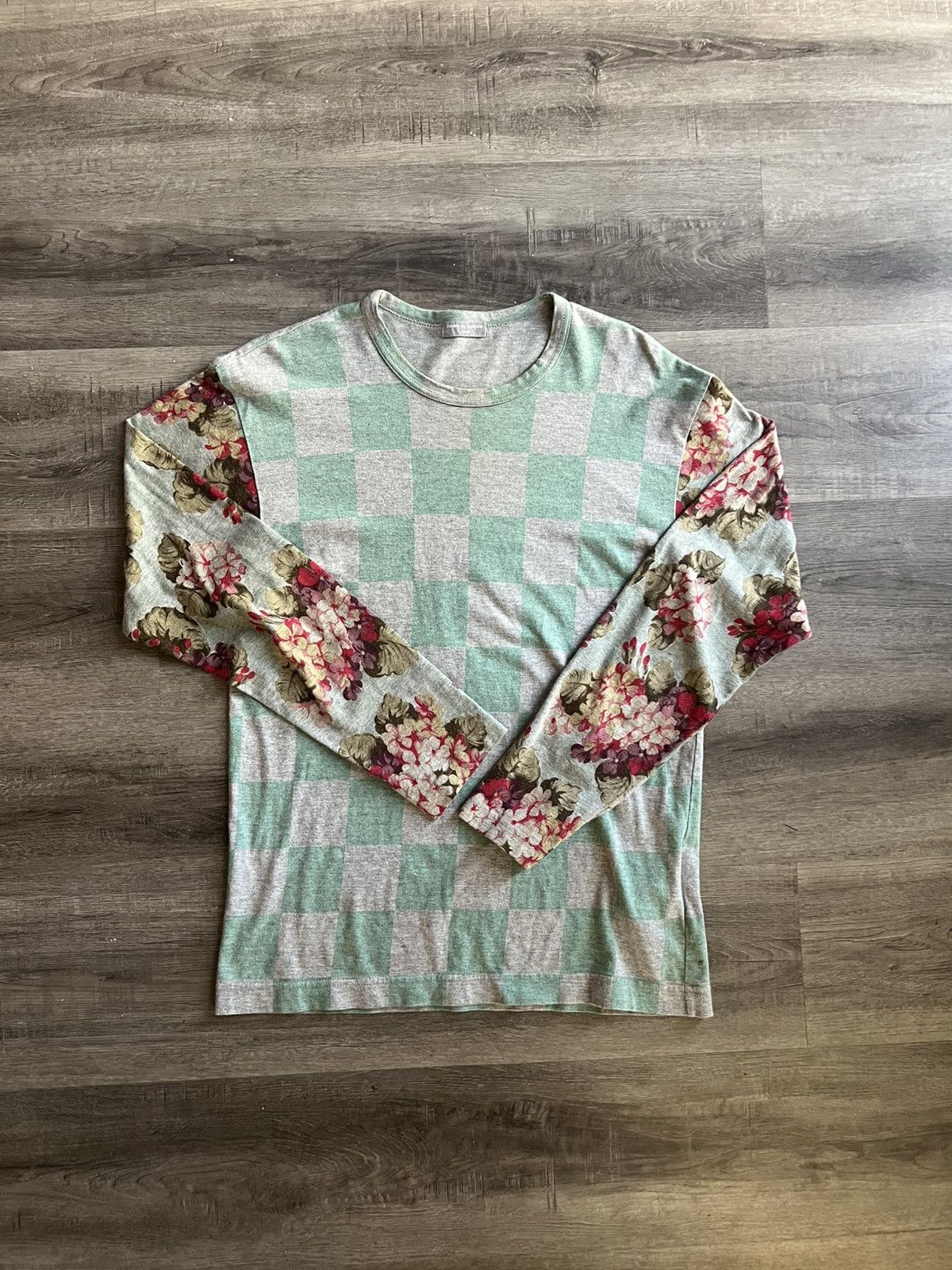 Comme des Garcons 2002 Comme des Garcons floral sleeve shirt Size US M / EU 48-50 / 2 - 1 Thumbnail