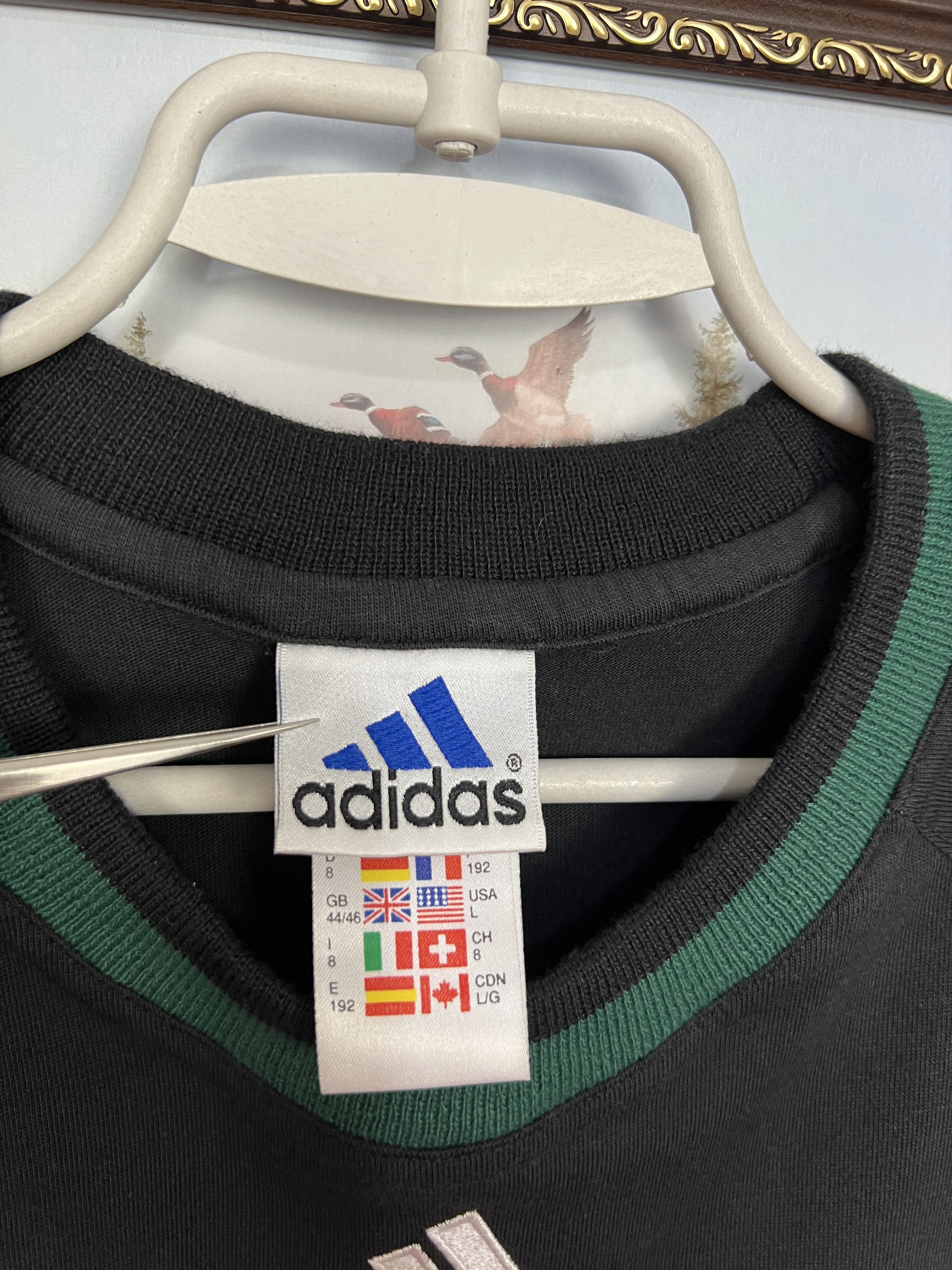 Adidas Vintage Panathinaikos Football Shirt Soccer Jersey Trikot Size US L / EU 52-54 / 3 - 7 Thumbnail