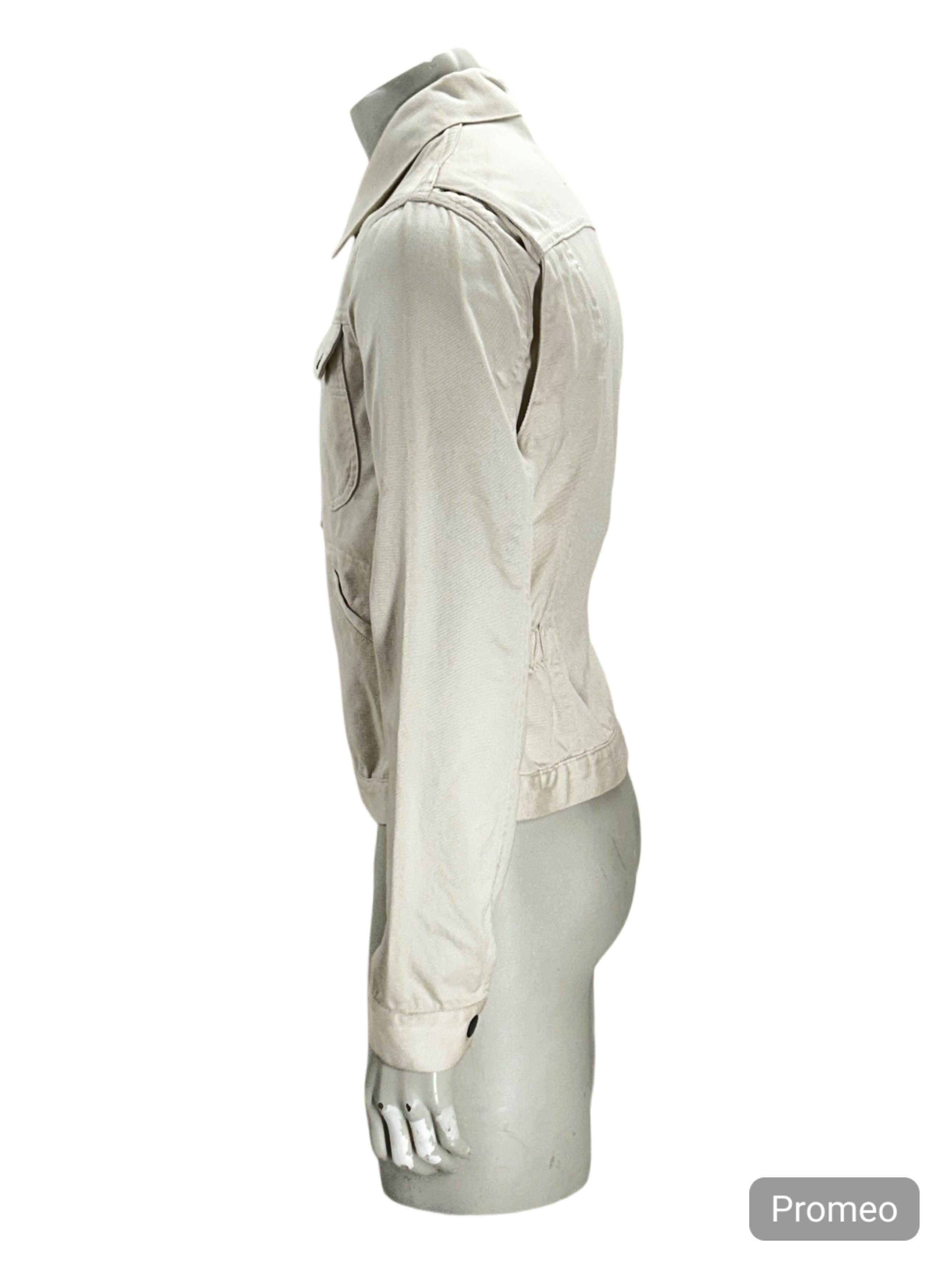 Gucci Gucci Zip Through Denim Jacket With Elastic Darts At Waist Size US L / EU 52-54 / 3 - 2 Thumbnail