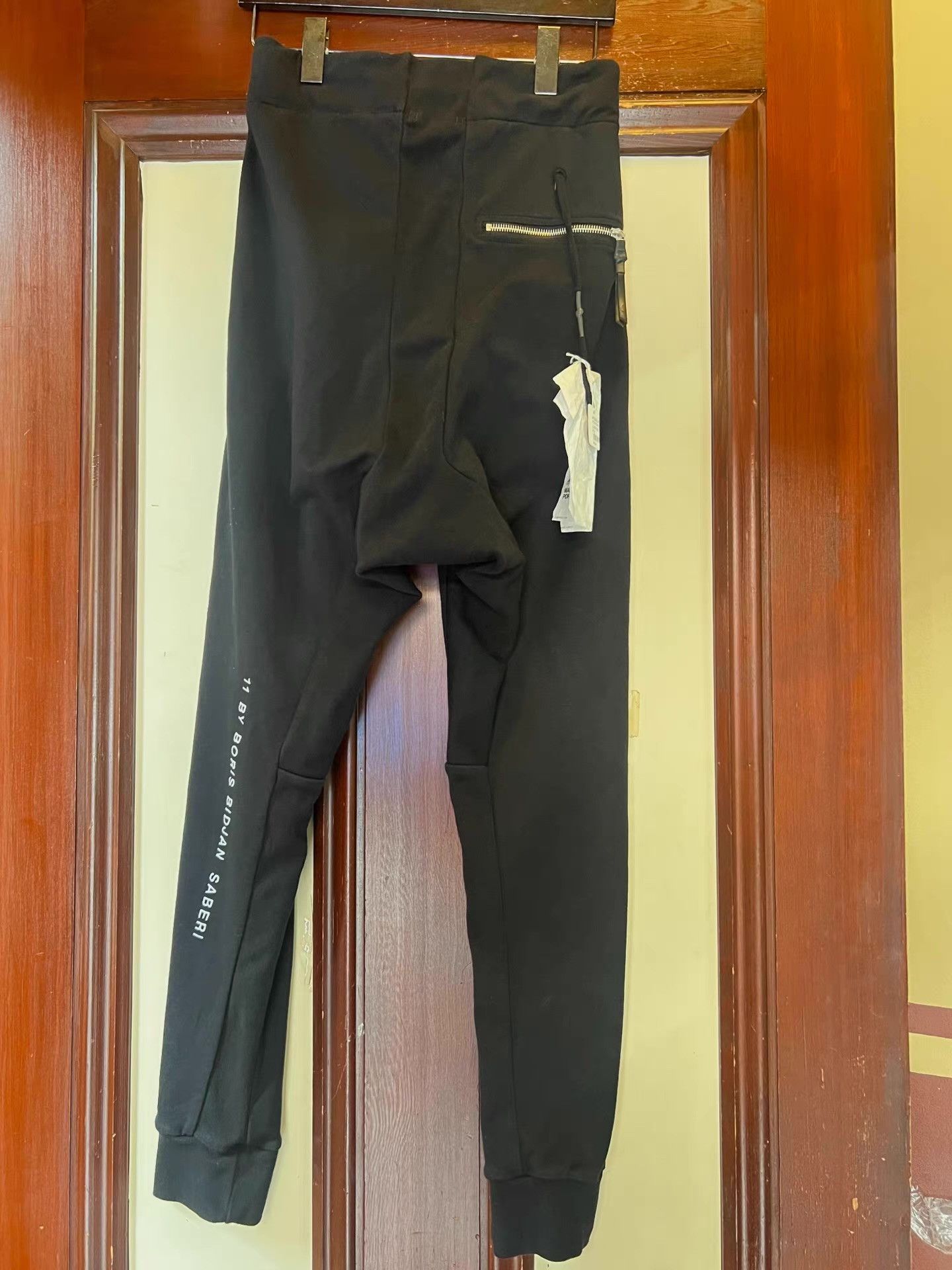 11 By Boris Bidjan Saberi 11byBBS 18SS Classic P13 Embroidered Logo Drop‑Crotch Ｑ25 Size US 32 / EU 48 - 4 Thumbnail