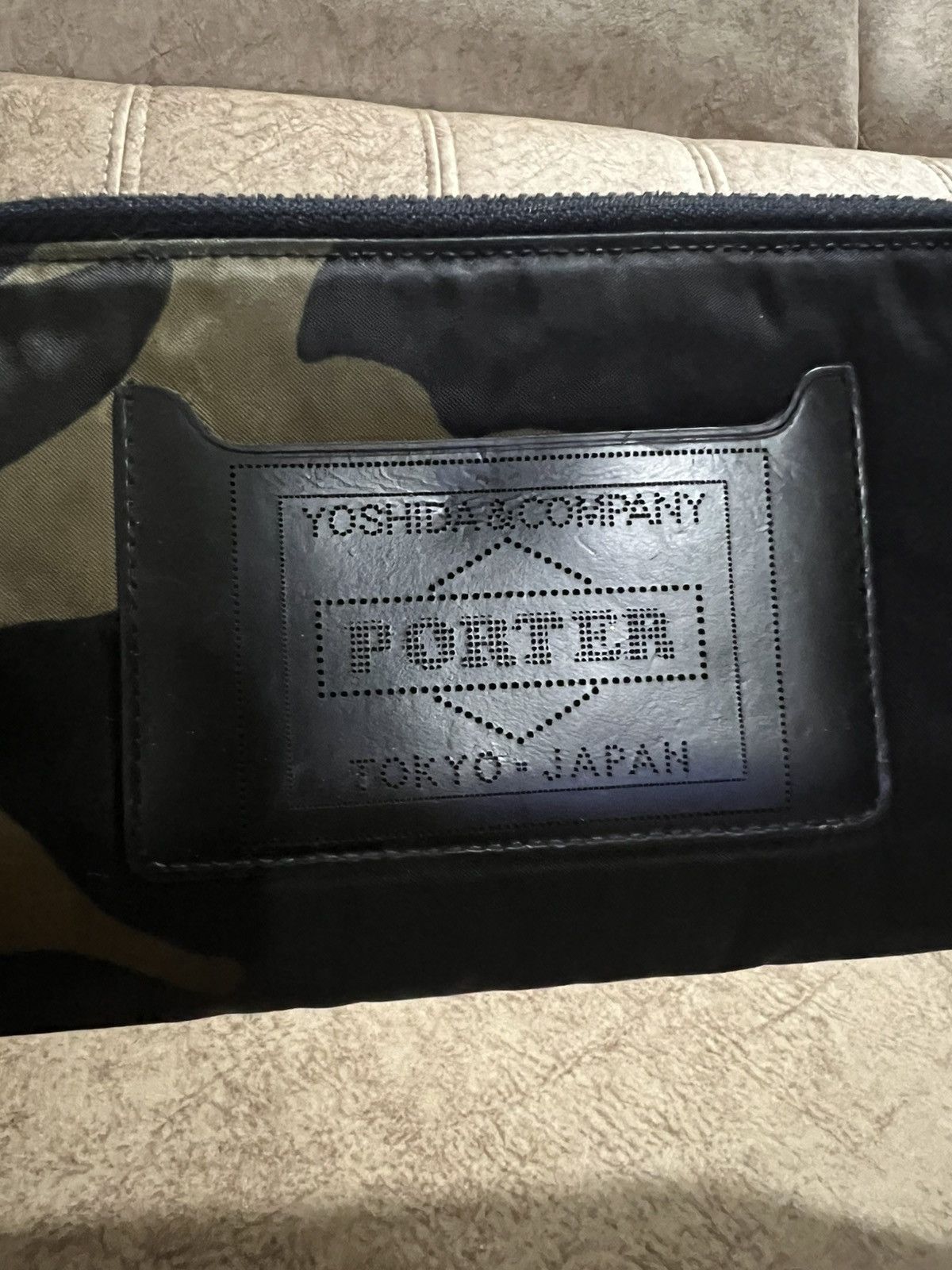 Porter Porter Yoshida & Co Tanker Woodland Camouflage Long Wallets Size ONE SIZE - 7 Thumbnail