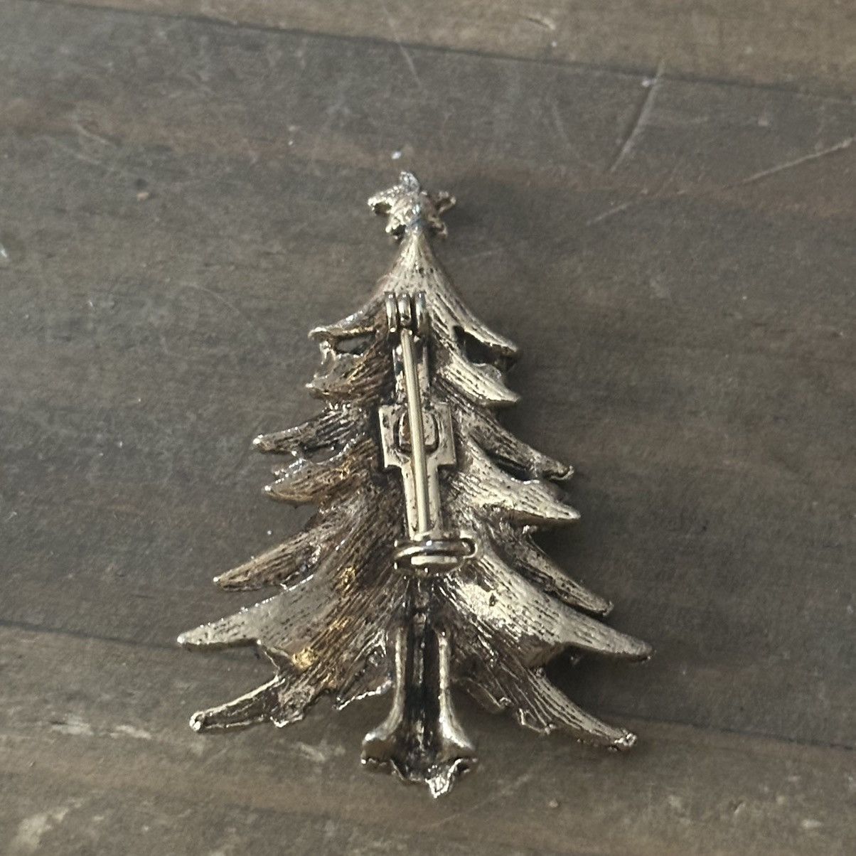 Vintage Vintage rhinestone Christmas tree brooch Size ONE SIZE - 3 Thumbnail