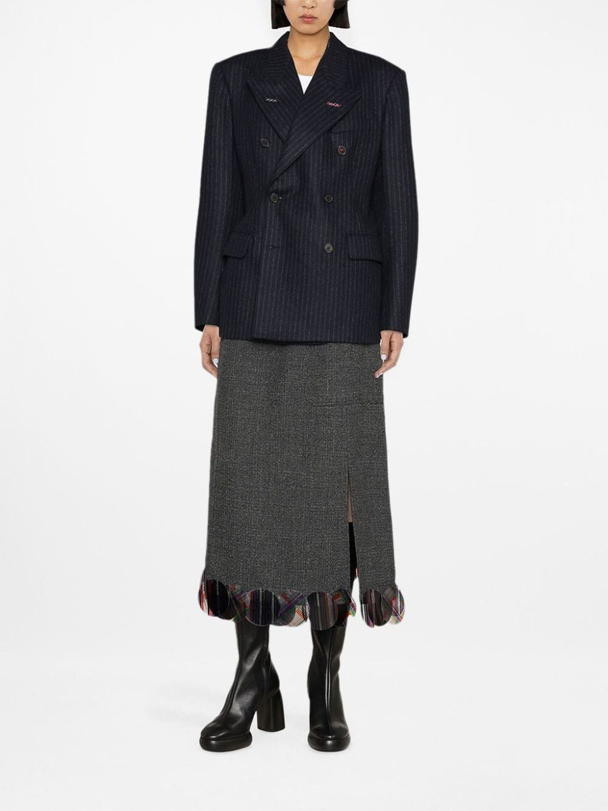 Maison Margiela o1y0625 Blazer in Midnight Blue Size XL / US 12-14 / IT 48-50 - 2 Thumbnail