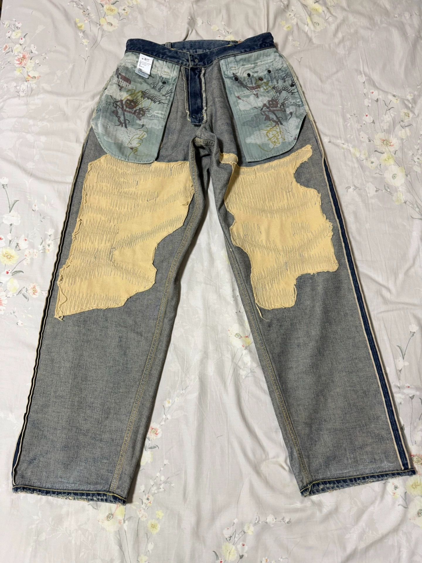DENHAM Denham 24ss Nikuou Japan Blue Relaxed Wash Jeans S Size US 30 / EU 46 - 3 Thumbnail