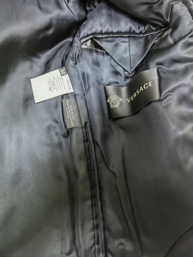 Versace Versace Jacket with thin cotton leather Size US M / EU 48-50 / 2 - 3 Thumbnail