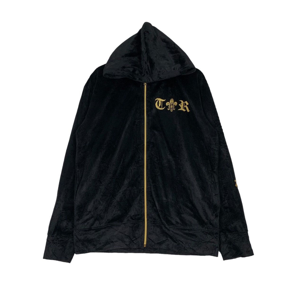 Japanese Brand DEFECTIVE STRUCT Big Logo Zipper Hoodies #0641-C30 Size US L / EU 52-54 / 3 - 4 Thumbnail