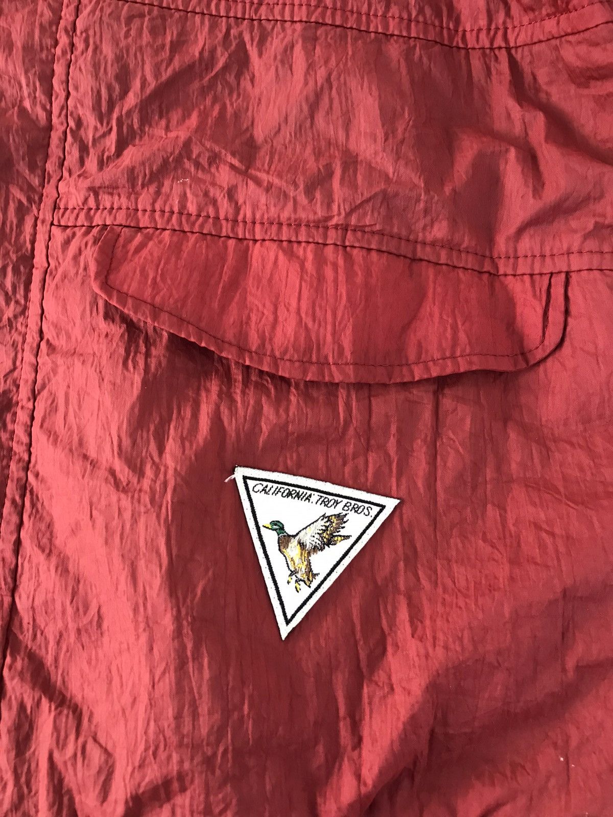 Japanese Brand Vtg Varsity Jacket Troy Bros Two Tones Colour Snap Button Size US M / EU 48-50 / 2 - 4 Thumbnail