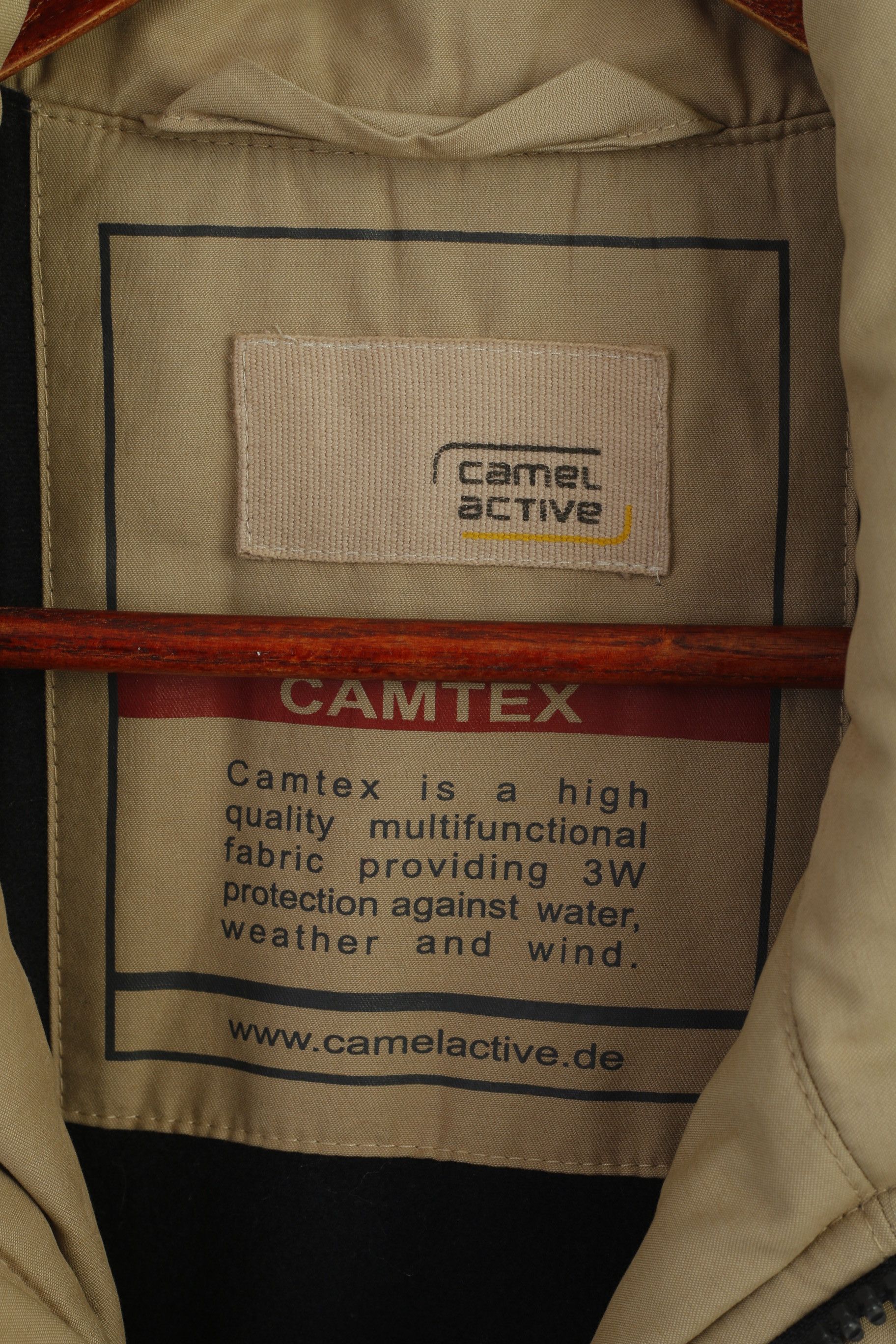 camel active Camel Active Men 52 L Jacket Beige Camtex 9654 Size US L / EU 52-54 / 3 - 4 Thumbnail
