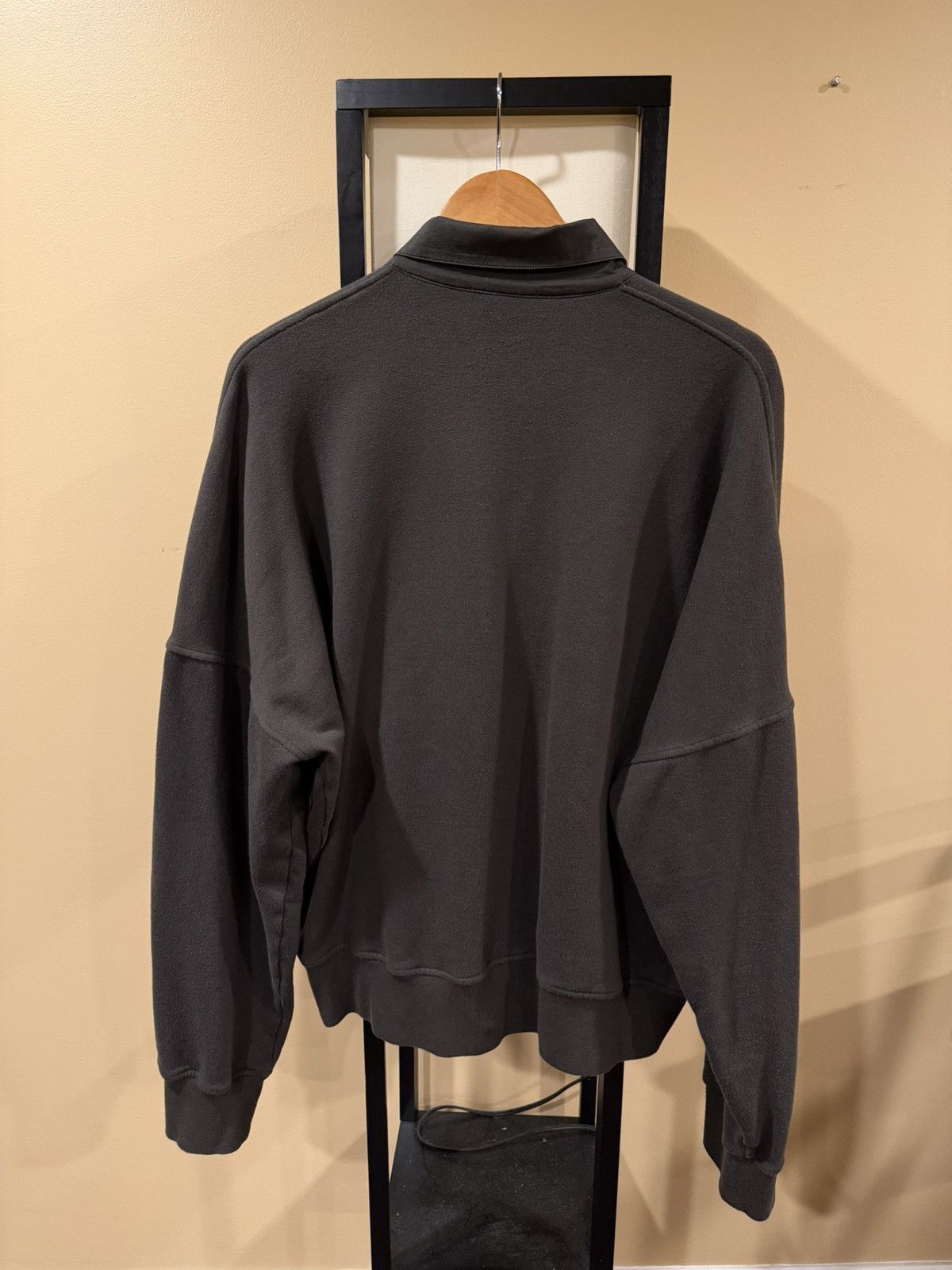 The Row The Row Green Olive Cashmere & Cotton Dende Polo Shirt Size US XL / EU 56 / 4 - 2 Thumbnail
