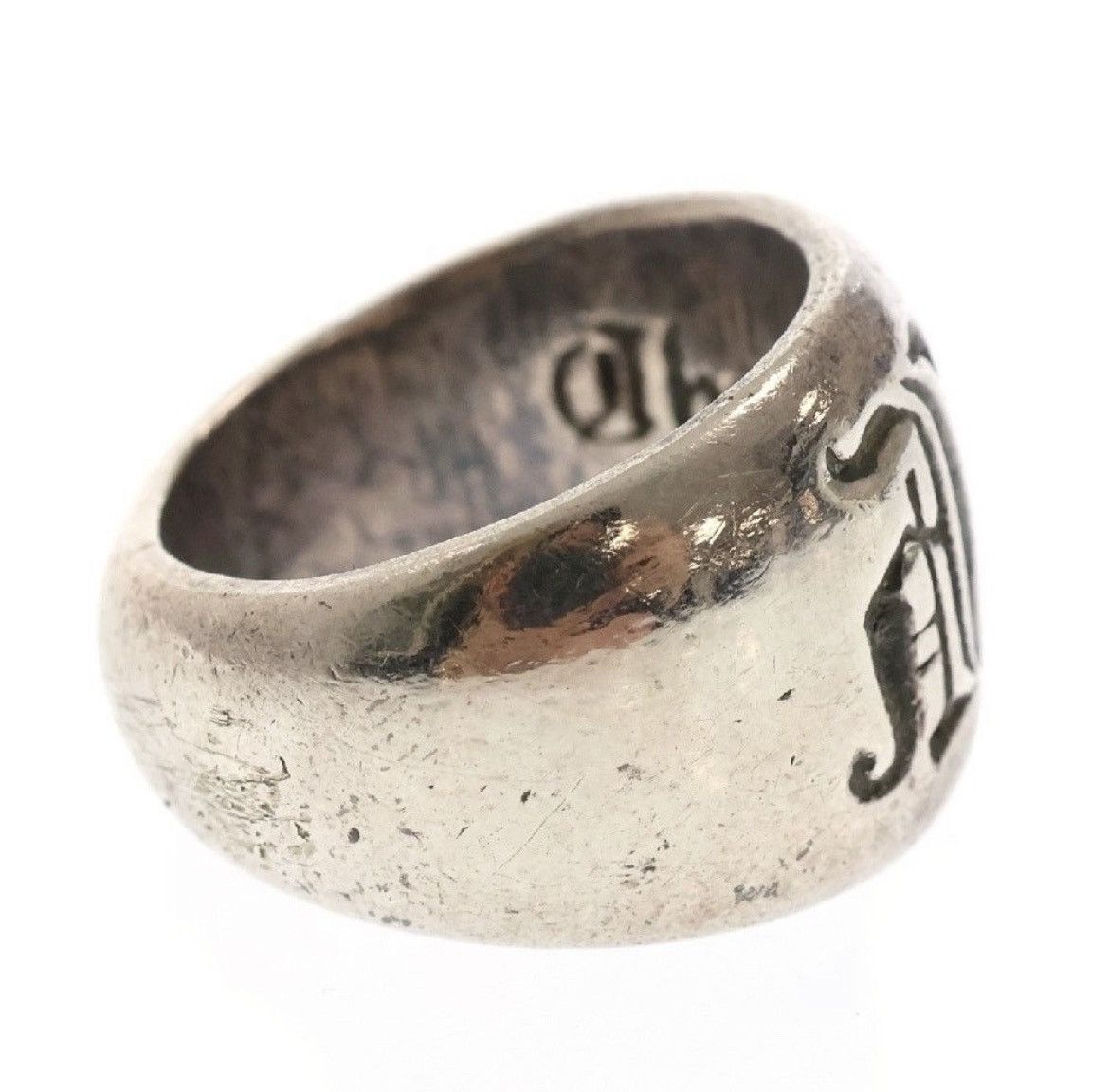 Chrome Hearts Chrome Hearts Silver Seal Stamp Ring Size ONE SIZE - 3 Thumbnail