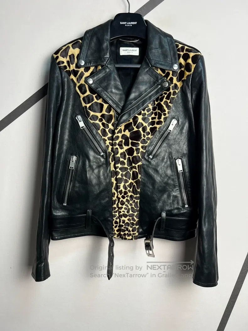 Other Saint Laurent Paris Motorcycle Leather Biker Jacket Size US S / EU 44-46 / 1 - 1 Thumbnail