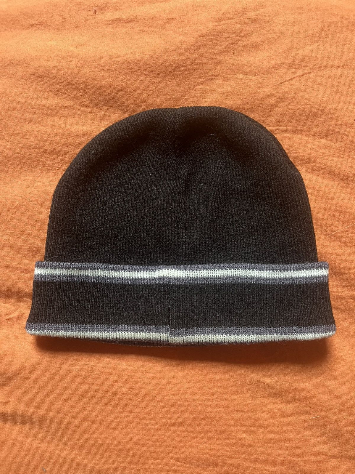 Von Dutch Von Dutch Vintage Beanie 90s Black Grey White Size ONE SIZE - 2 Thumbnail