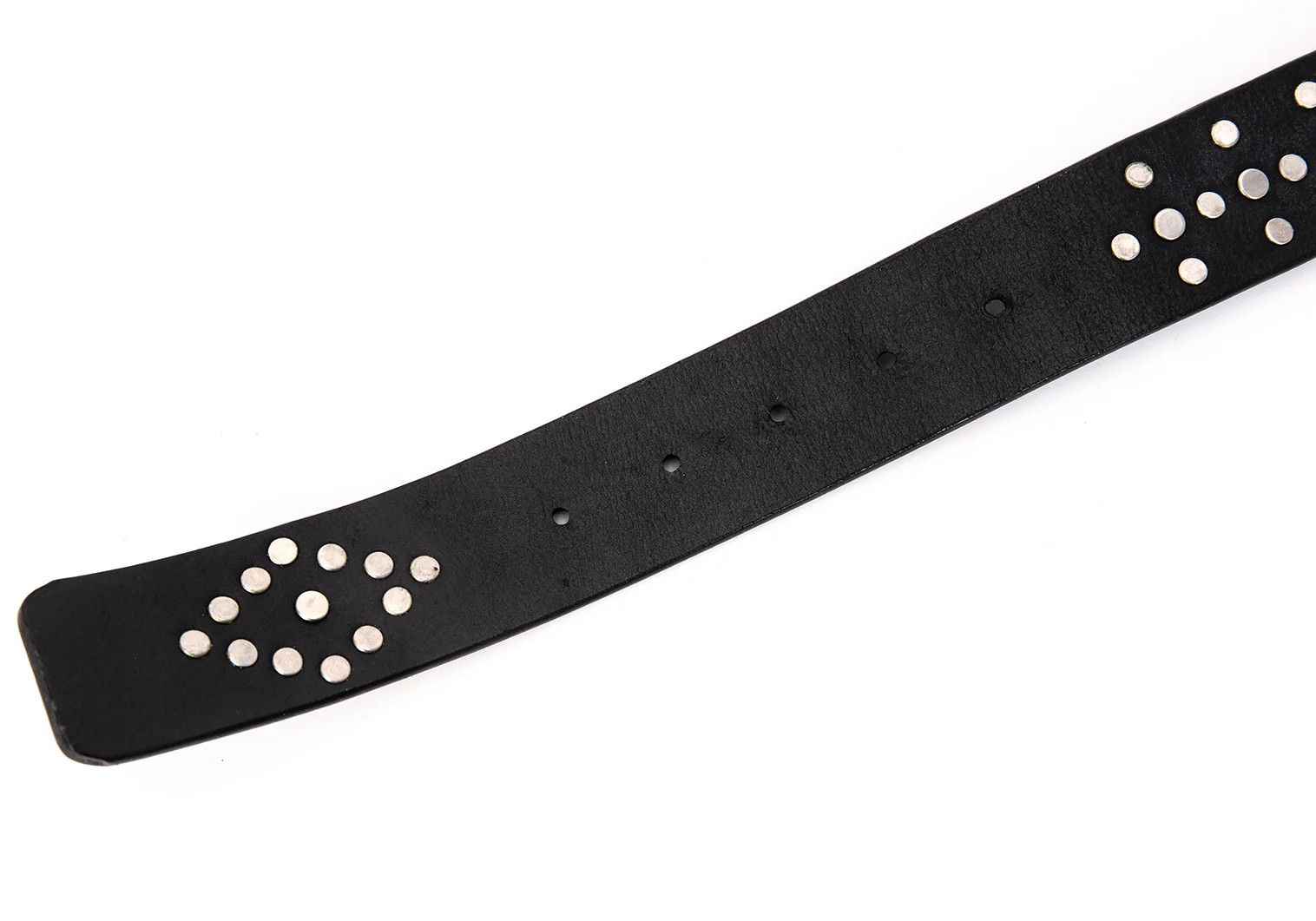 Yohji Yamamoto Yohji Yamamoto Studded Leather Belt Black Size ONE SIZE - 9 Thumbnail