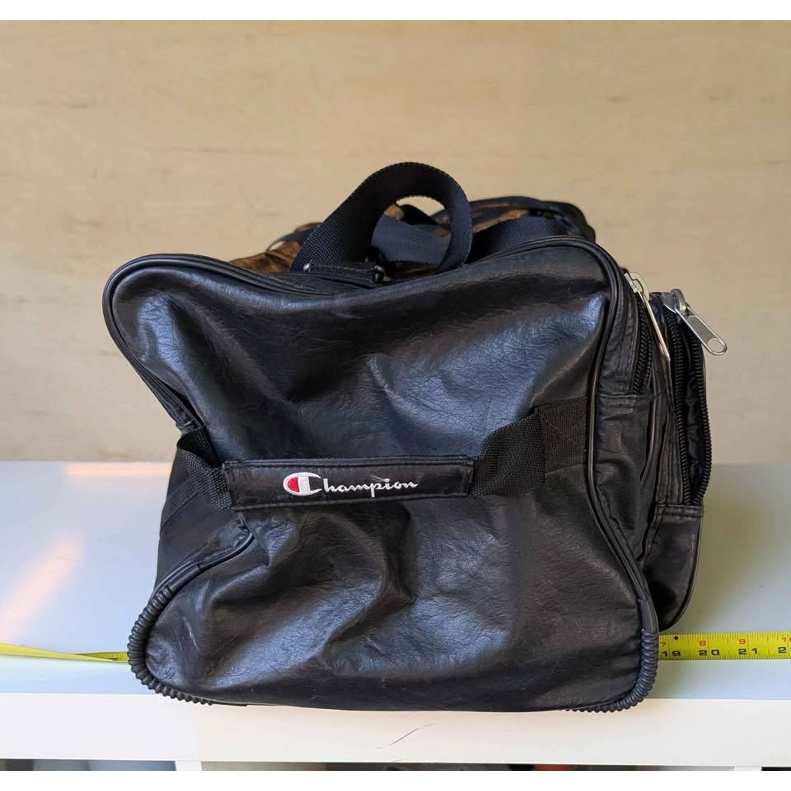 Champion Vintage Champion Leather Duffel Bag Size ONE SIZE - 2 Thumbnail